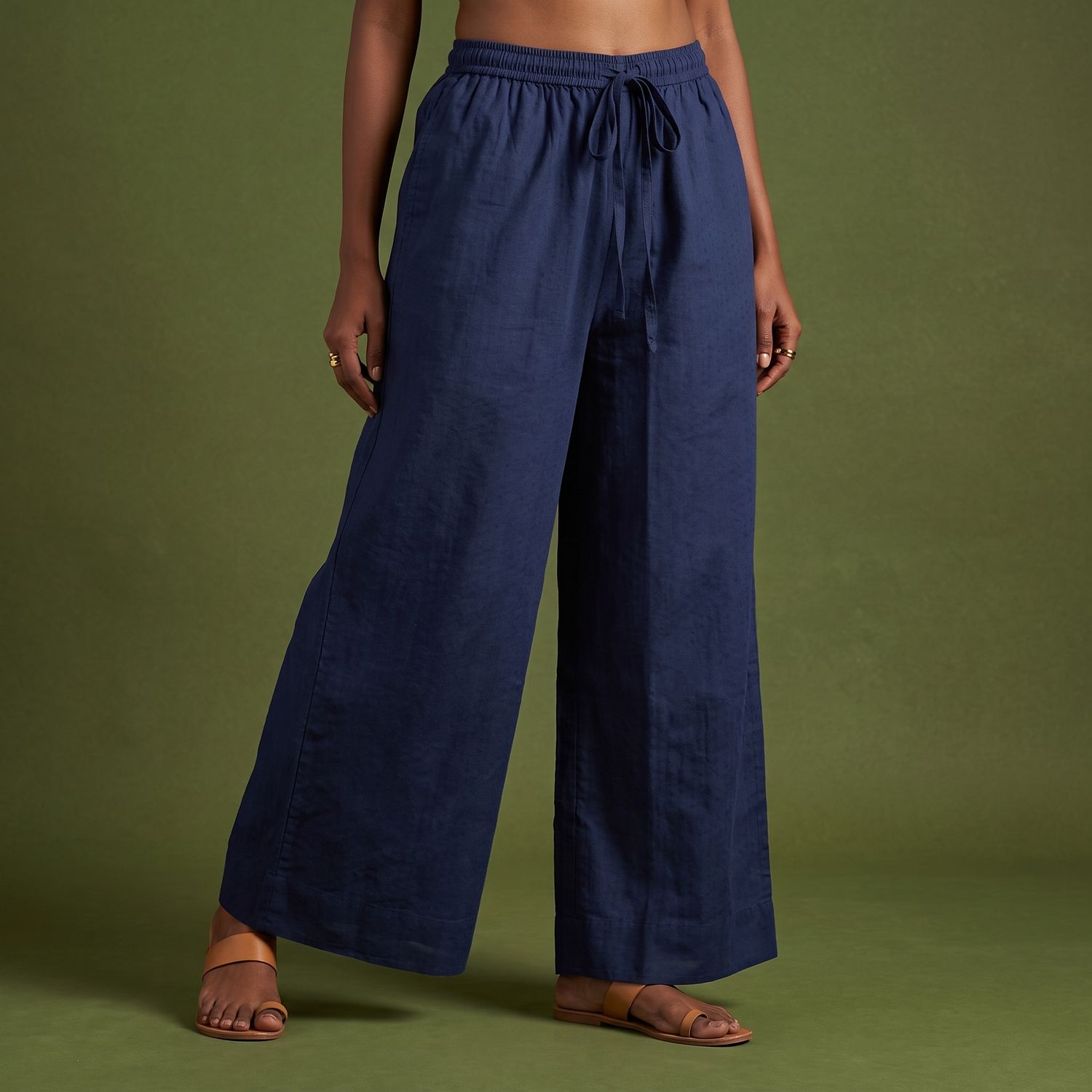 JEEL Palazzo - Navy Blue
