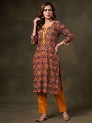 JEEL Kurti &amp; Pant Set
