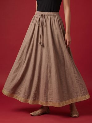 JEEL Skirt - Dark Beige