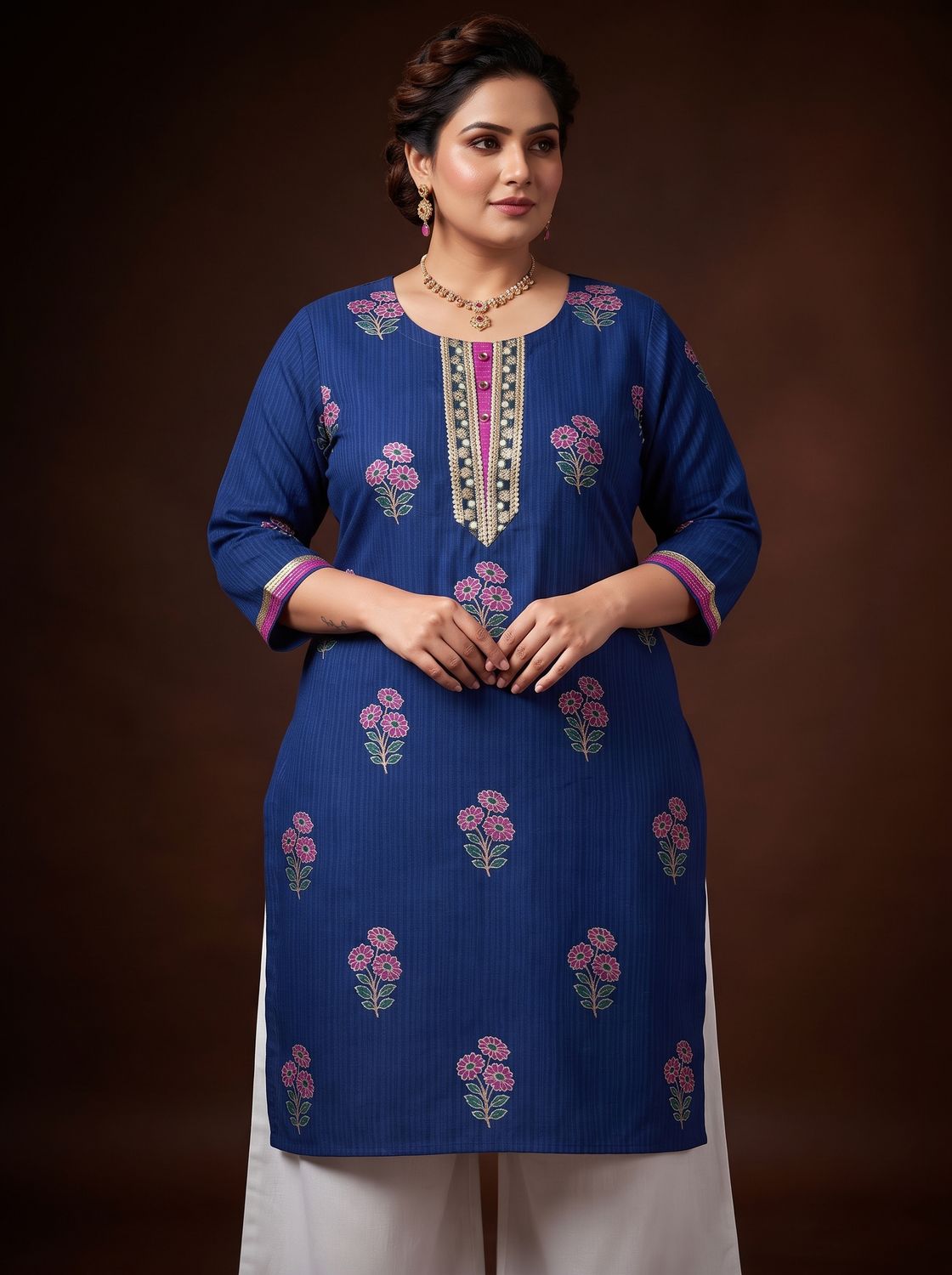 JEEL Urban Kurti - Royal Blue