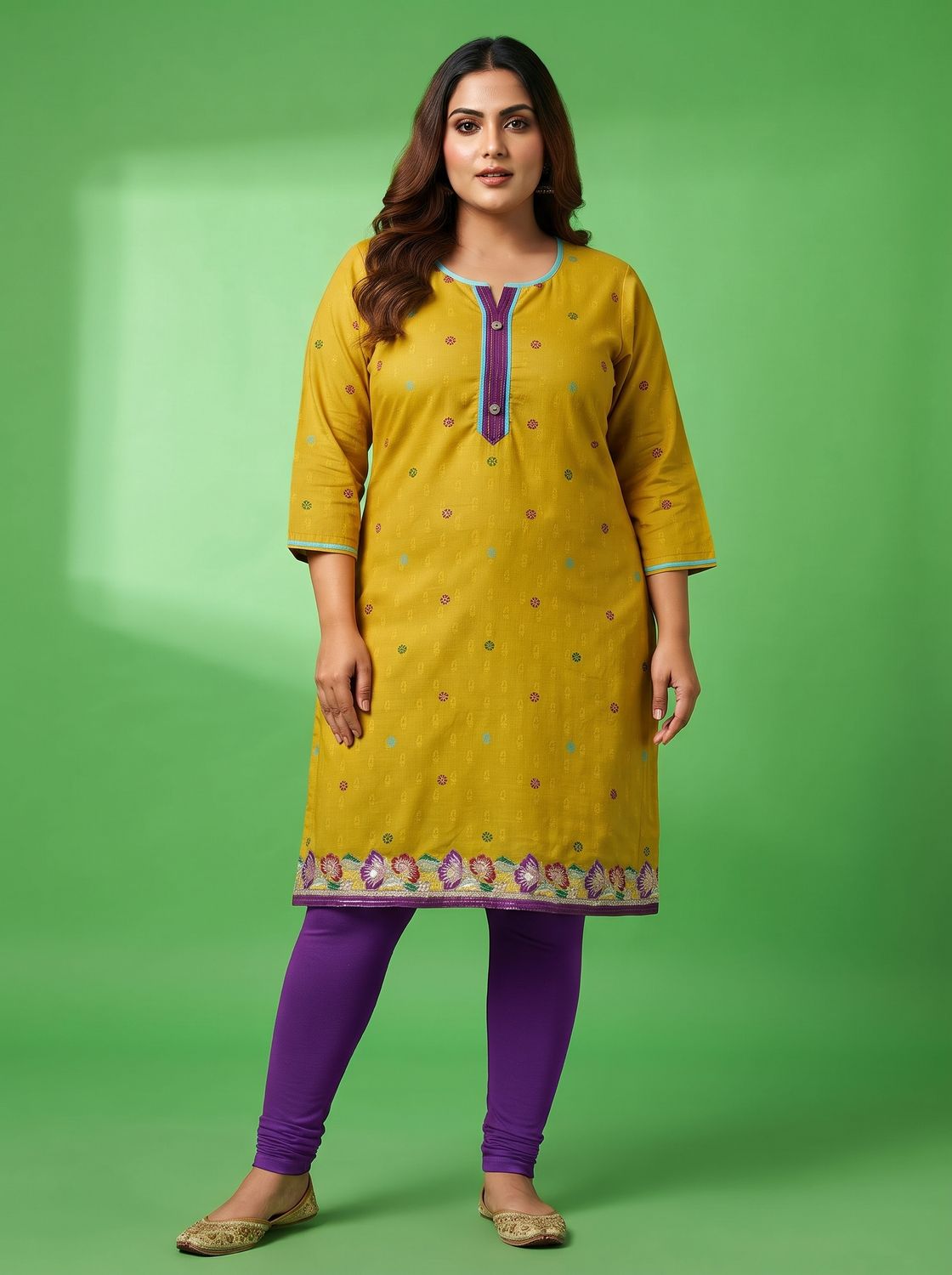 JEEL Urban Kurti - Yellow
