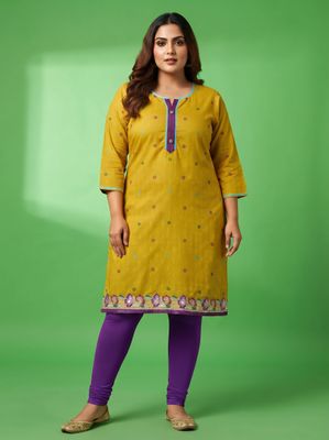 JEEL Urban Kurti - Yellow