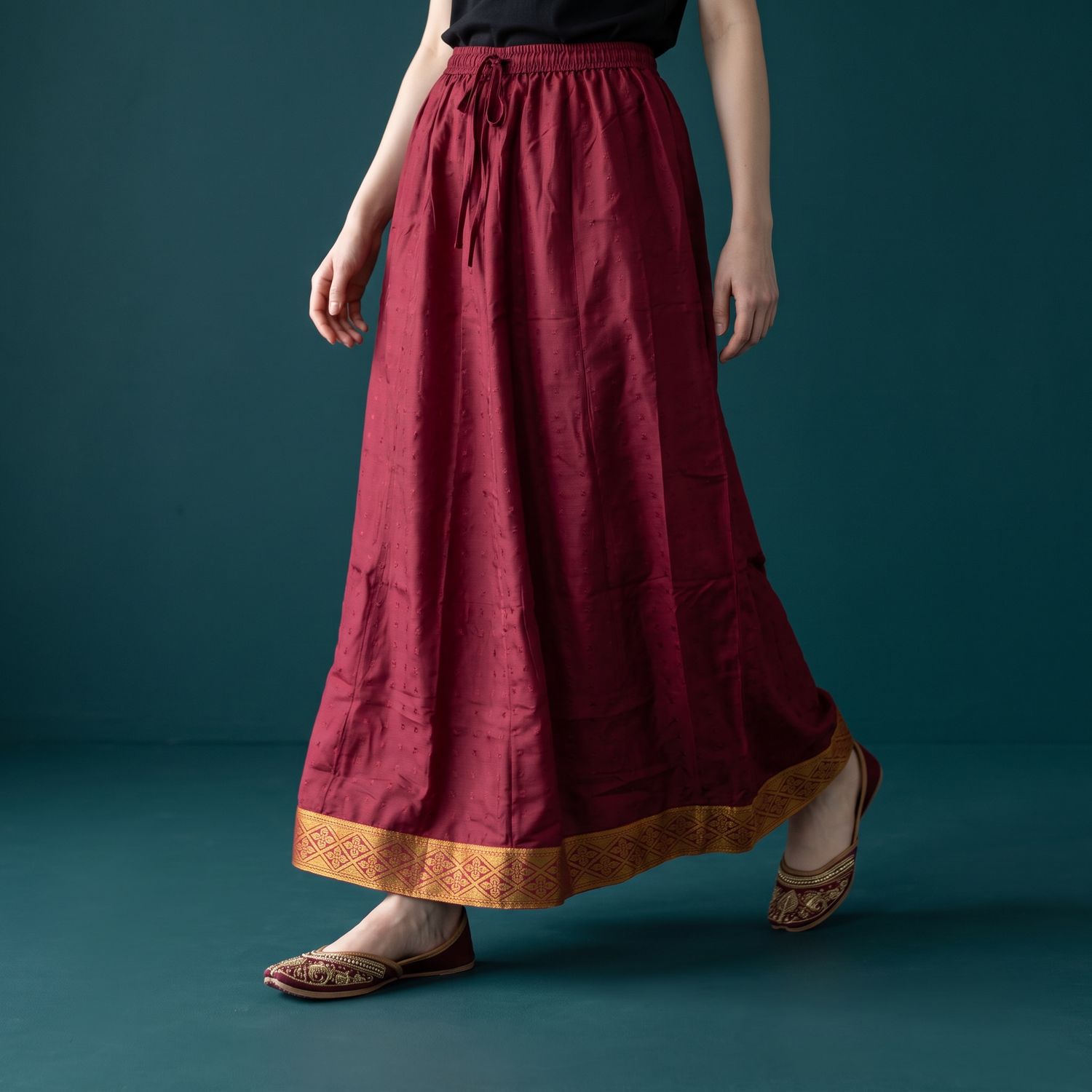 JEEL Skirt - Maroon
