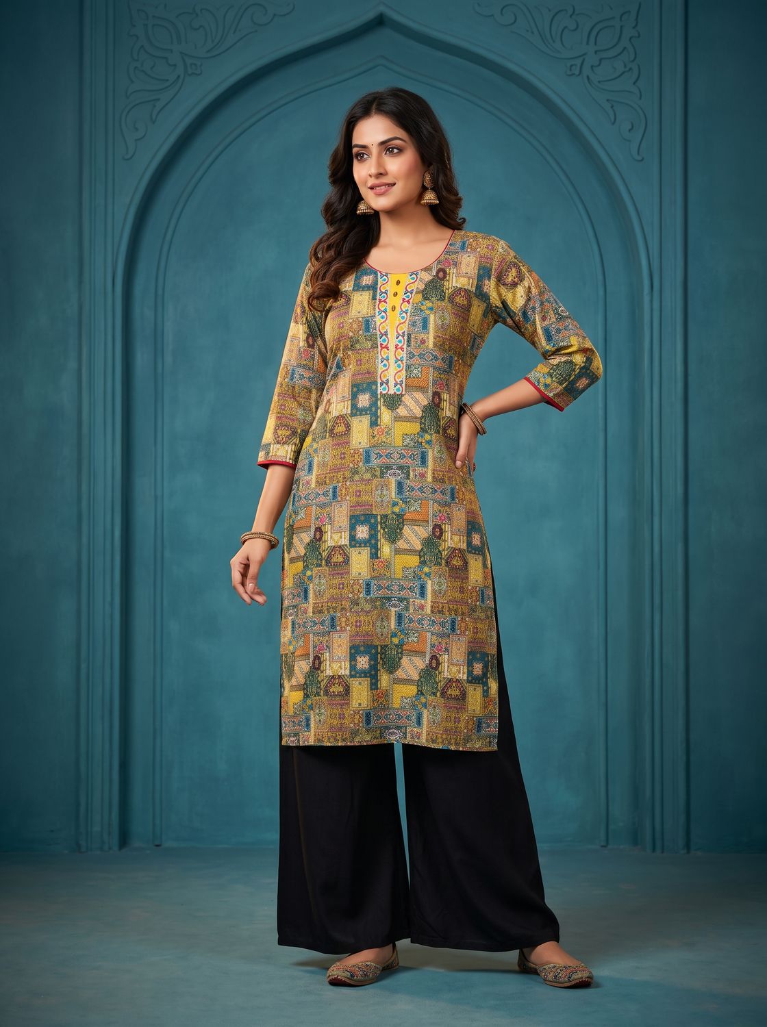 JEEL Chikan Kurti