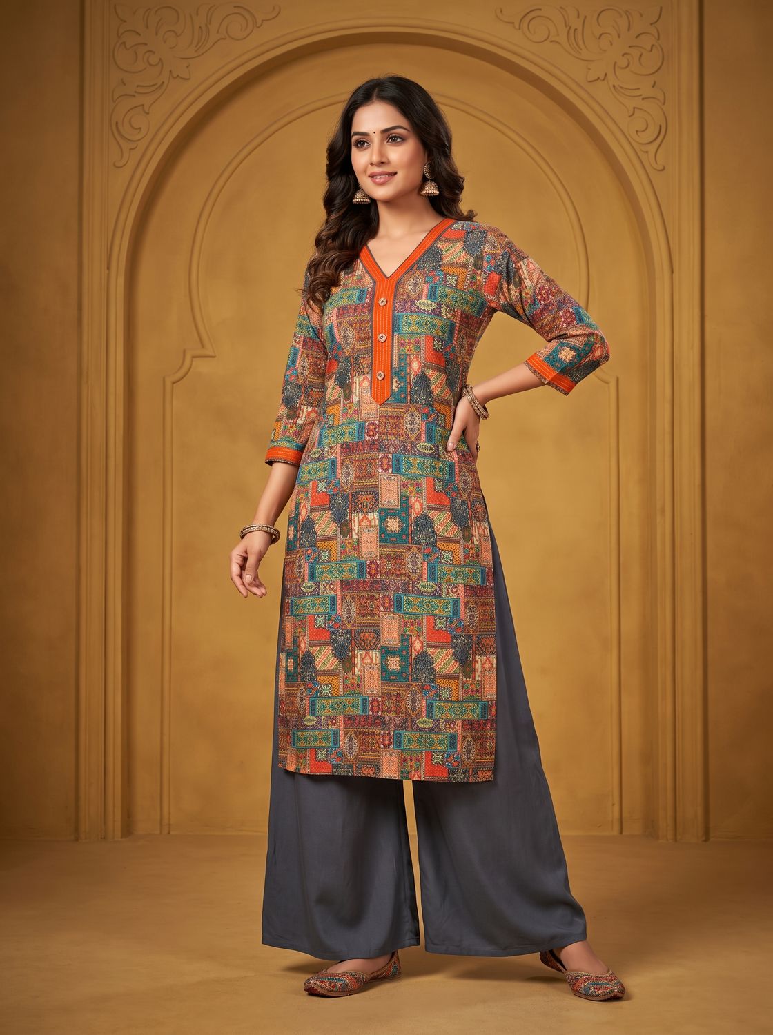 JEEL Chikan Kurti