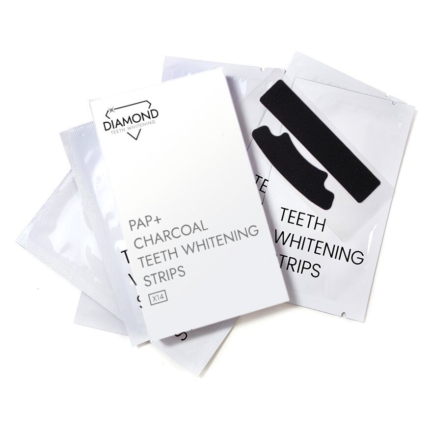 Diamond PAP+ Charcoal Teeth Whitening Strips