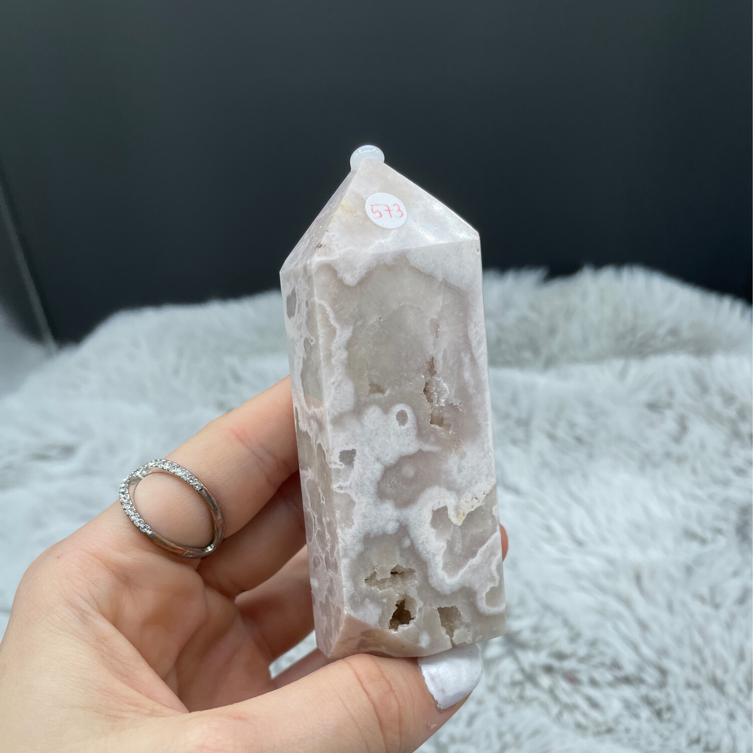 Pink Amethyst Turm