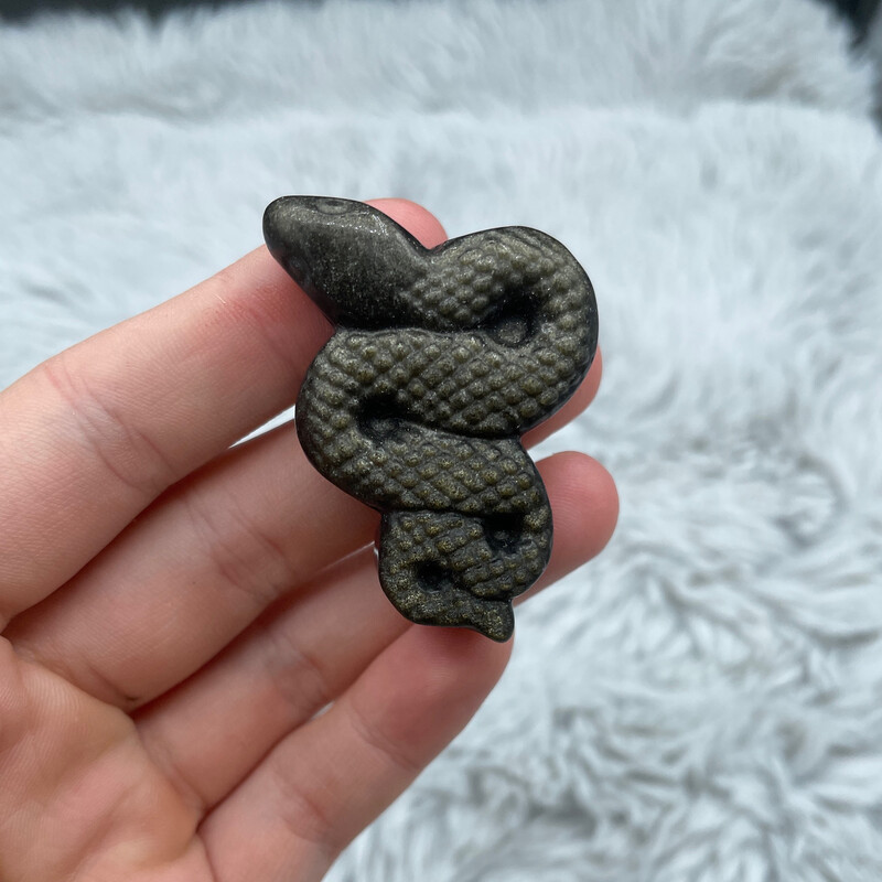 Goldener Obsidian, Schlange