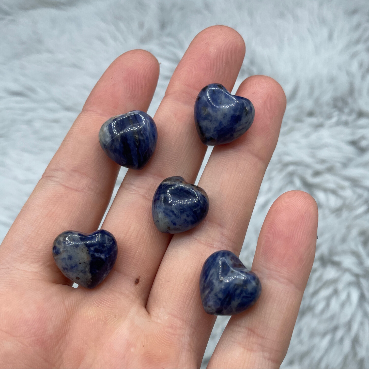 Sodalith Herz mini