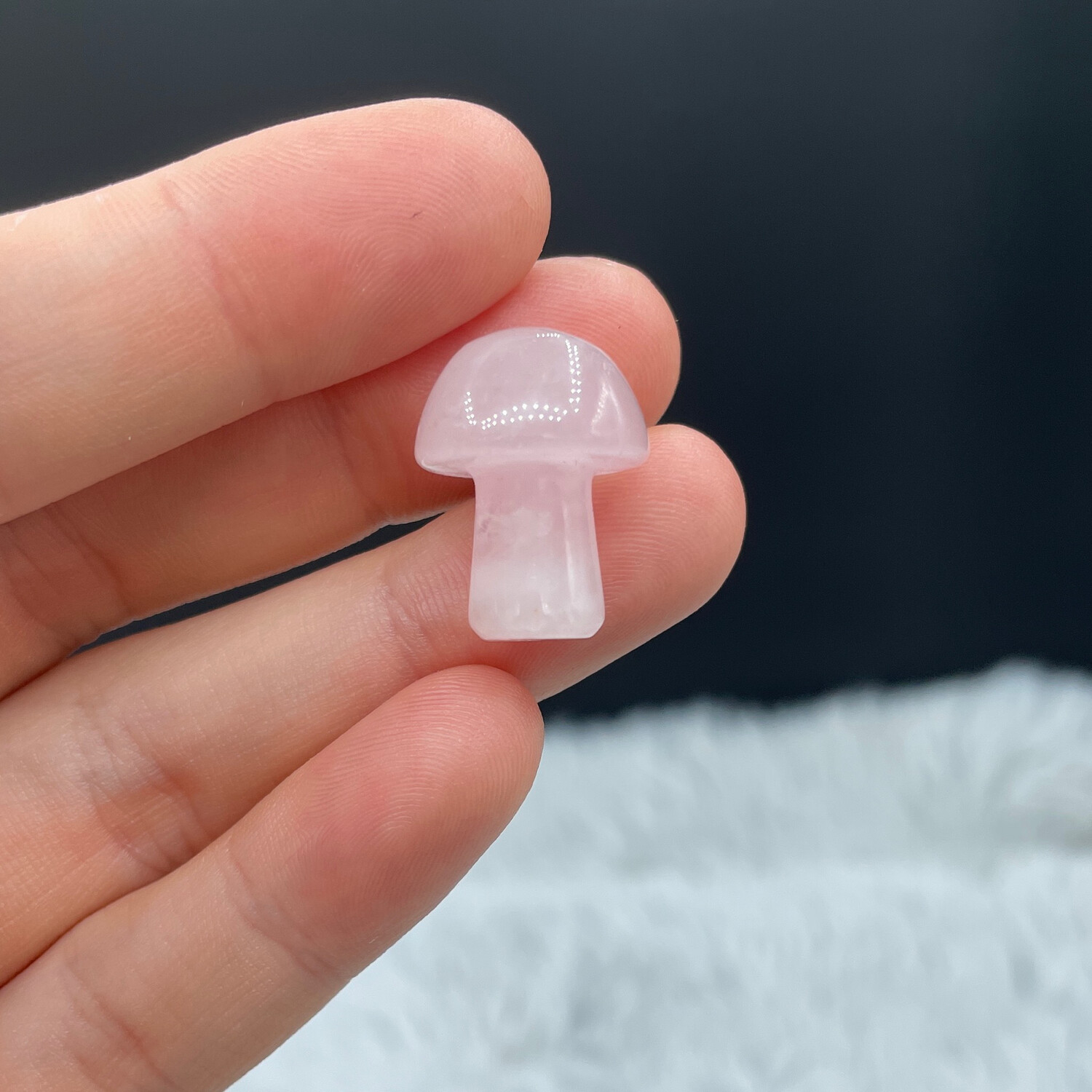Pilz Rosenquarz, mini
