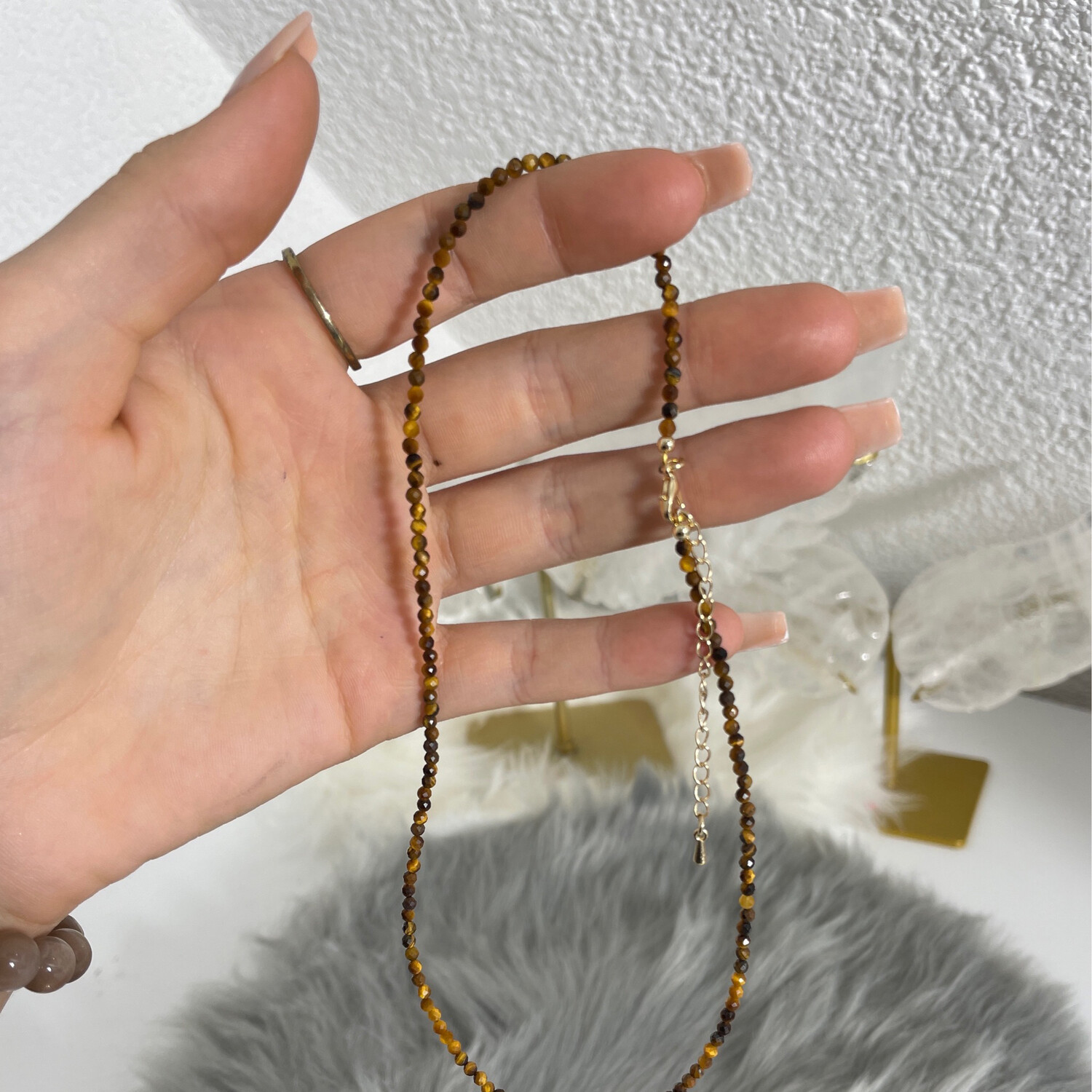 Tigerauge Kette