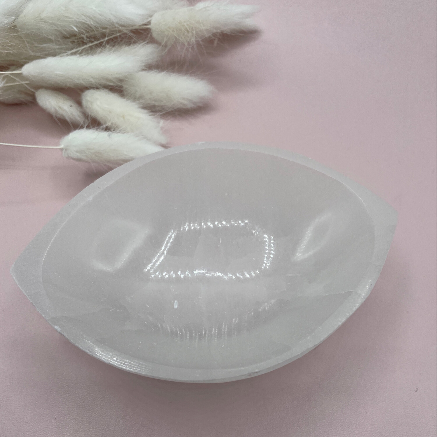 Selenitschale, oval