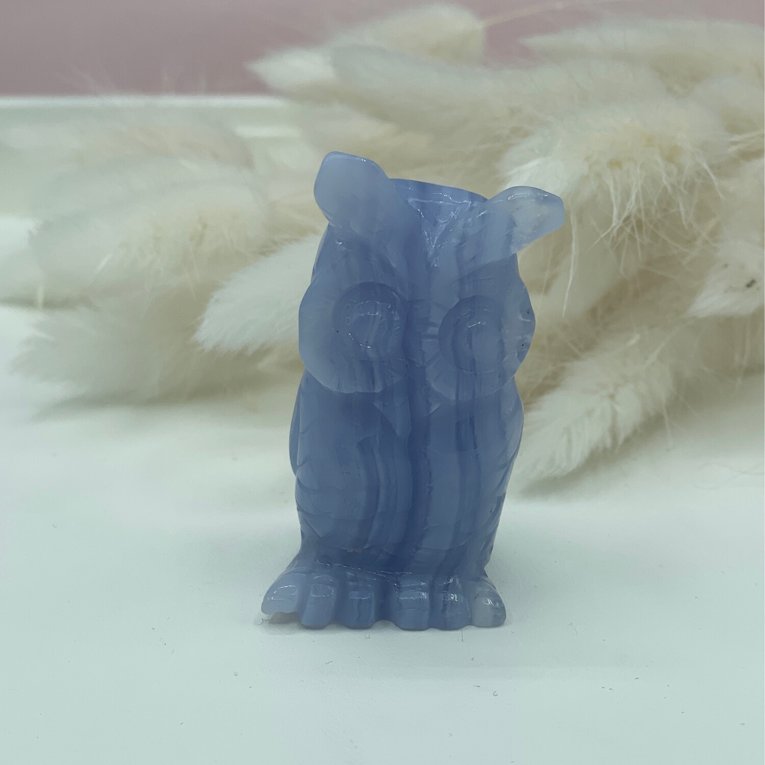 Eule, blue lace