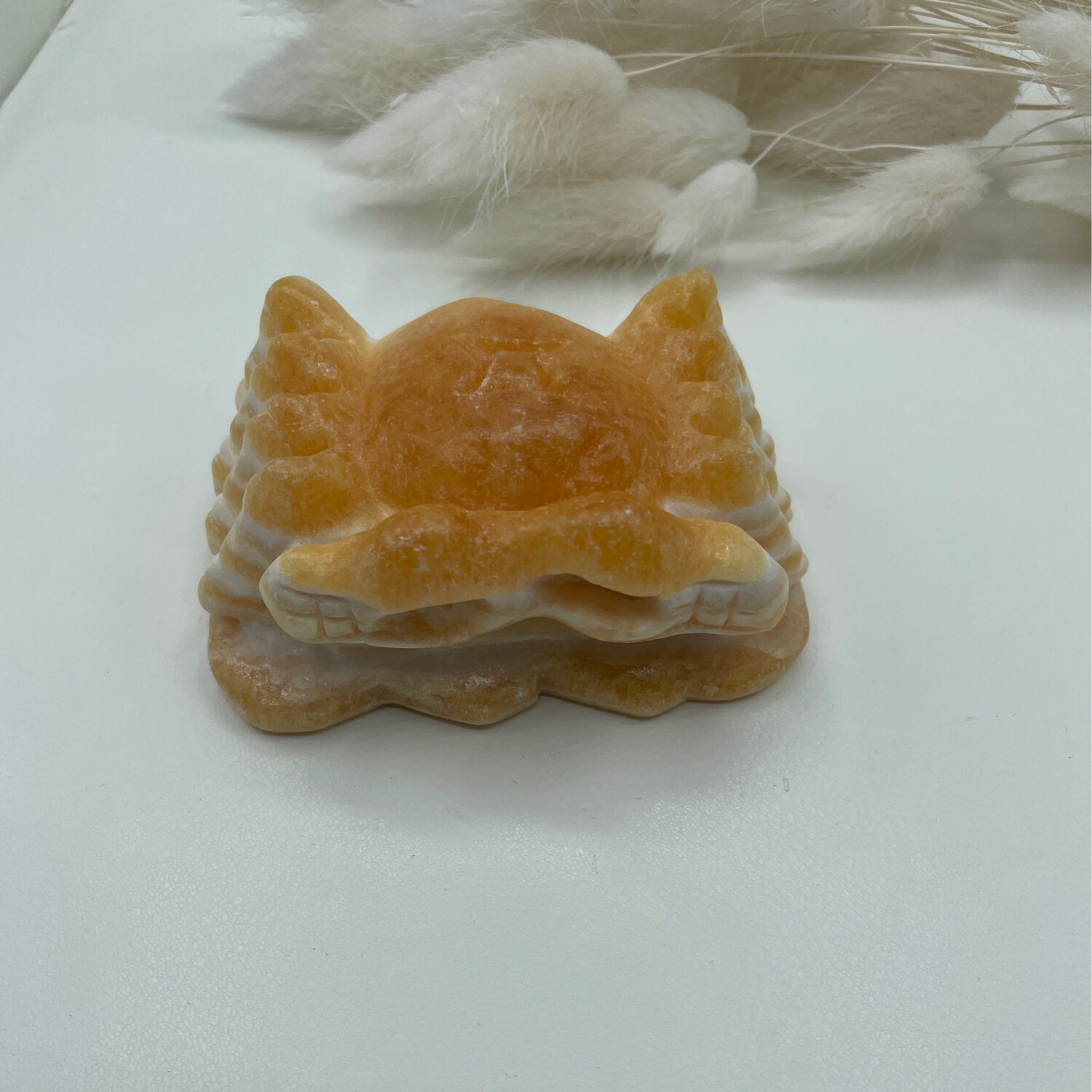 Krabbe Orangencalcit