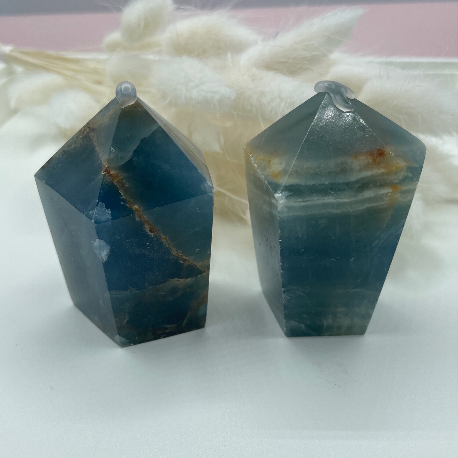 Cupcake, blauer Onyx