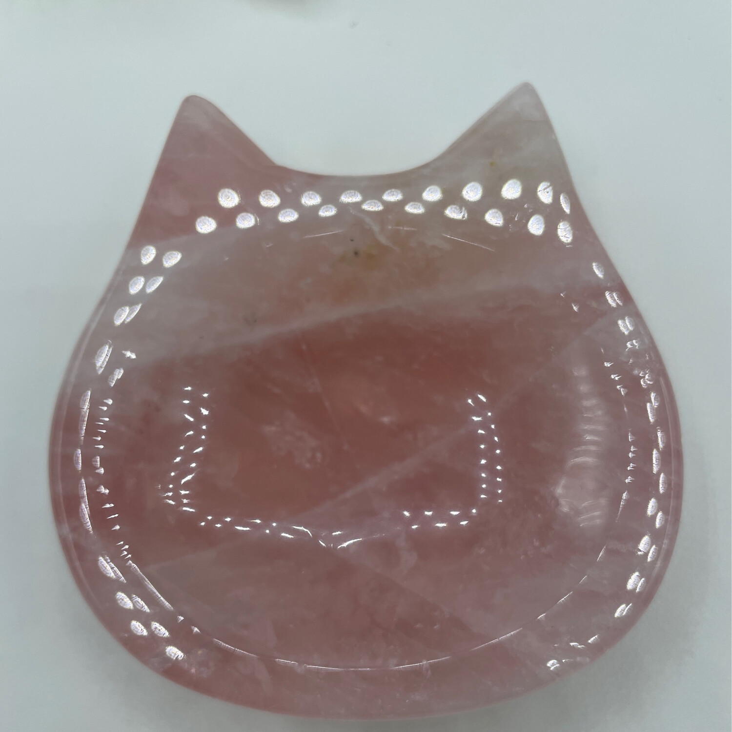 Katzenschale Rosenquarz