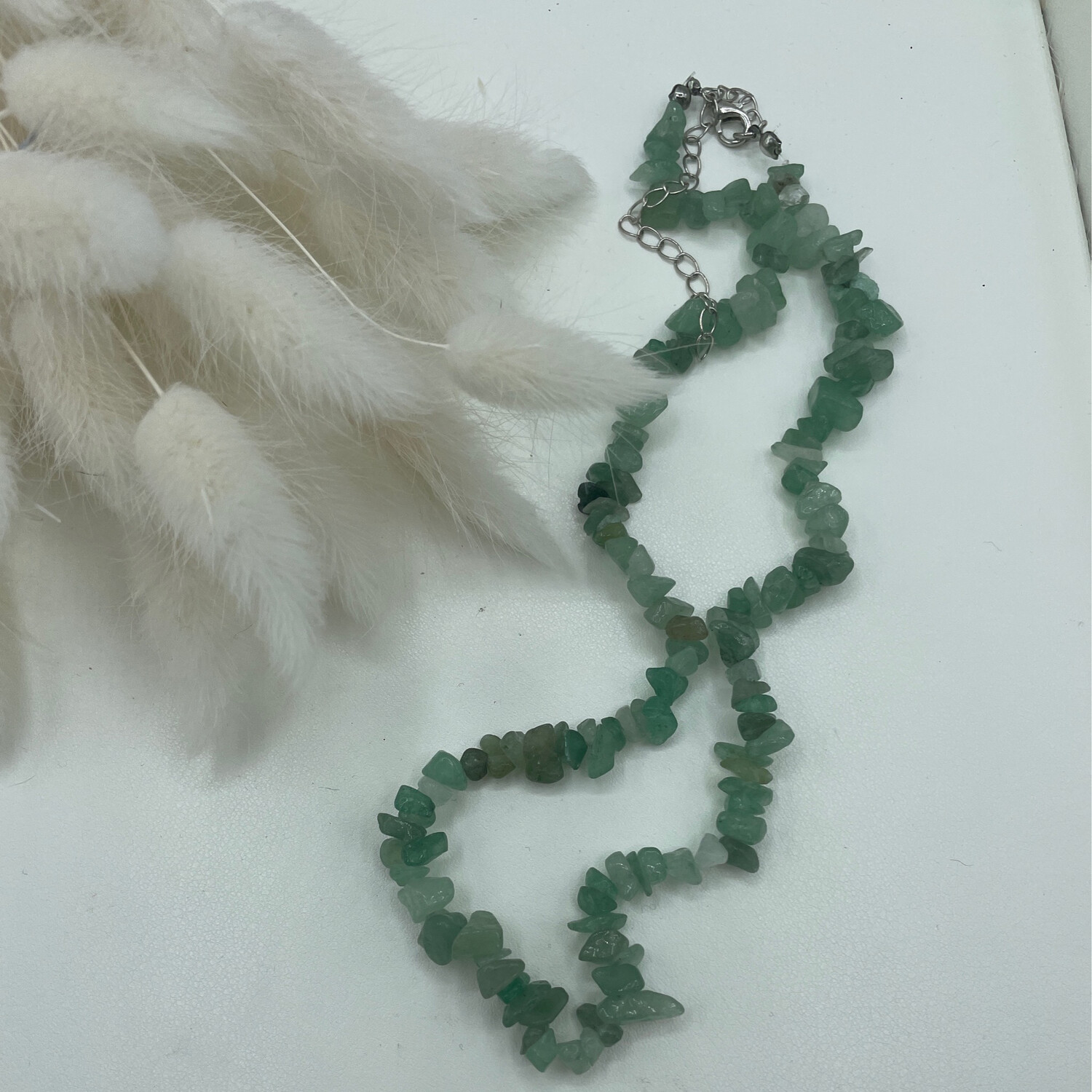 Splitterkette grüner Aventurin