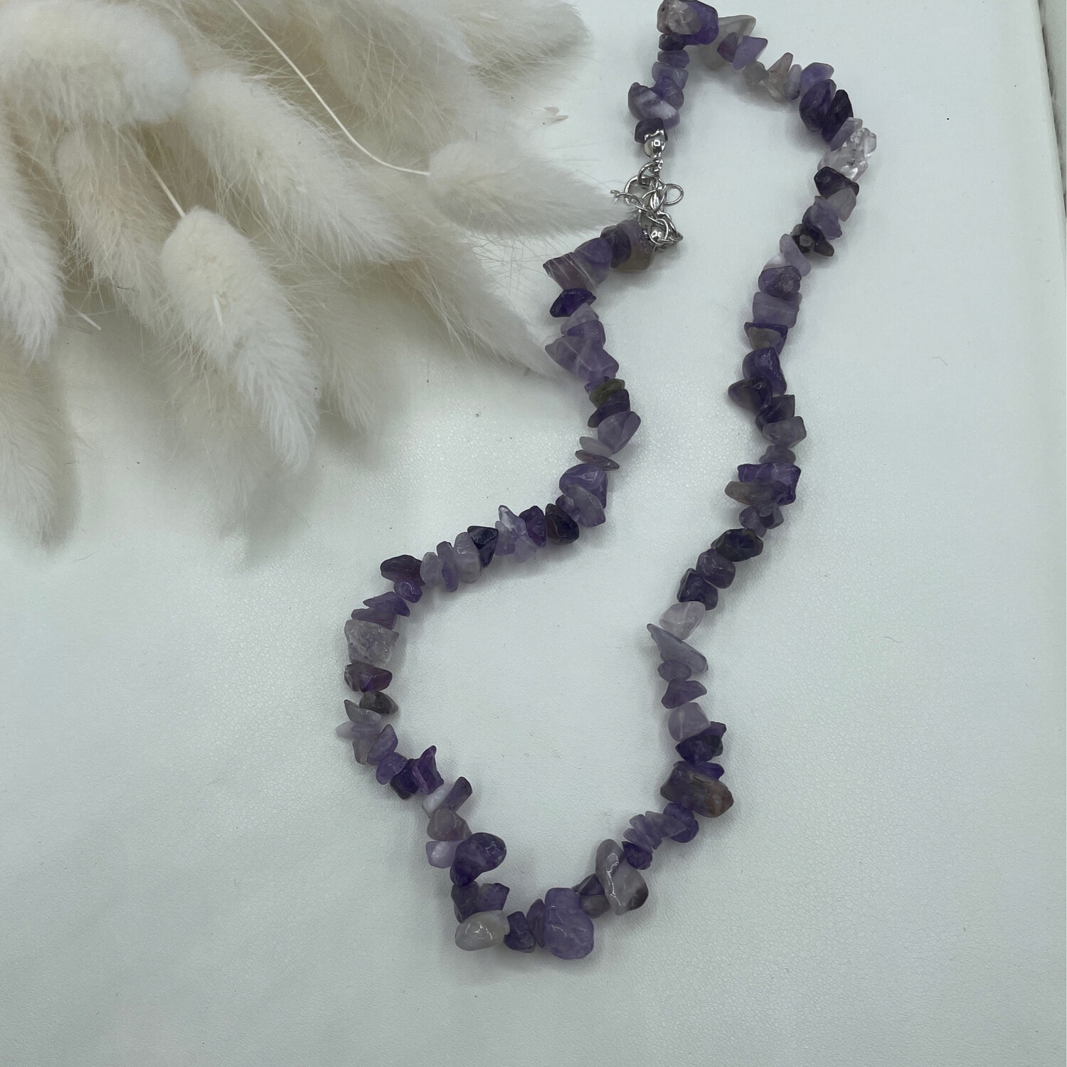 Splitterkette Amethyst