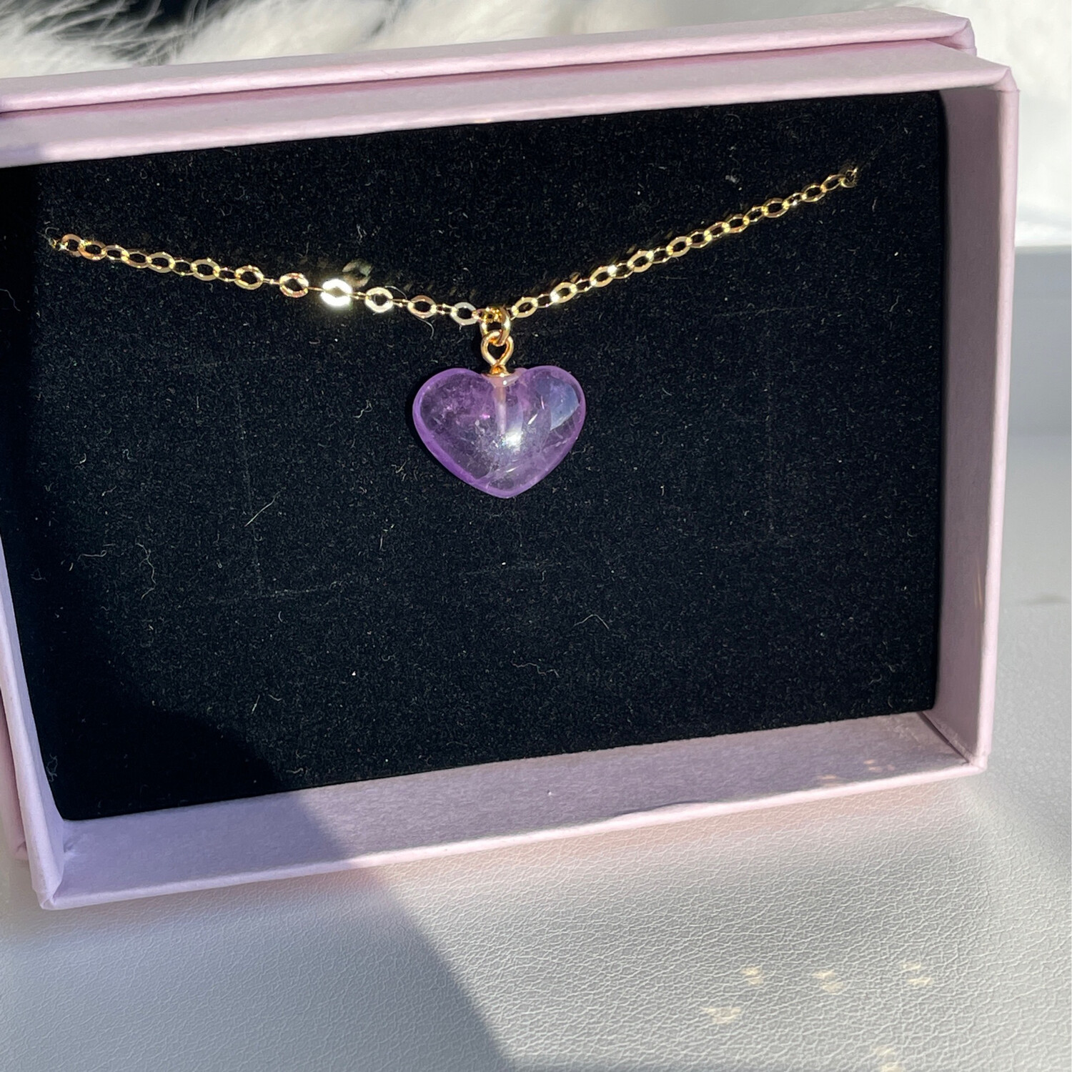 Amethyst Kette S925