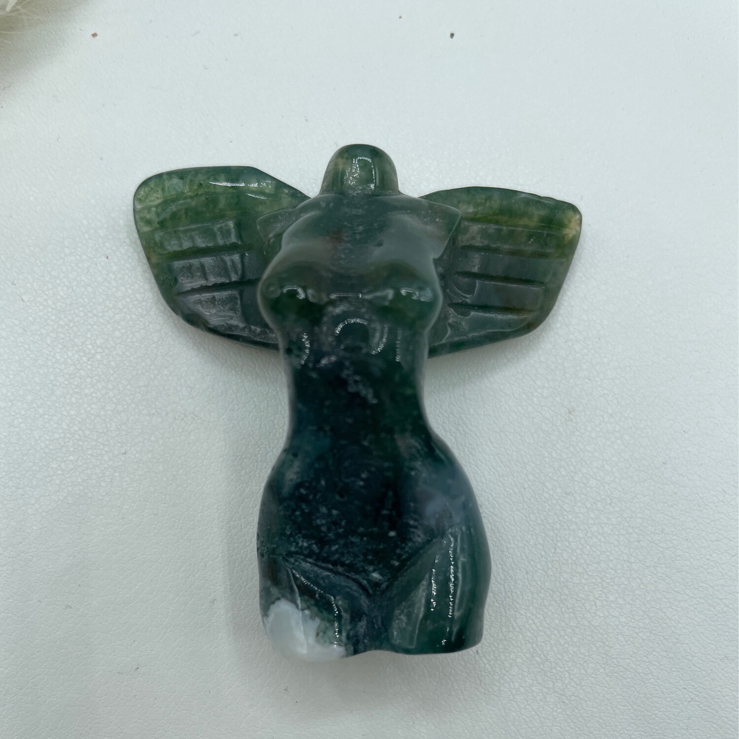 Moosachat Body mit Flügeln
