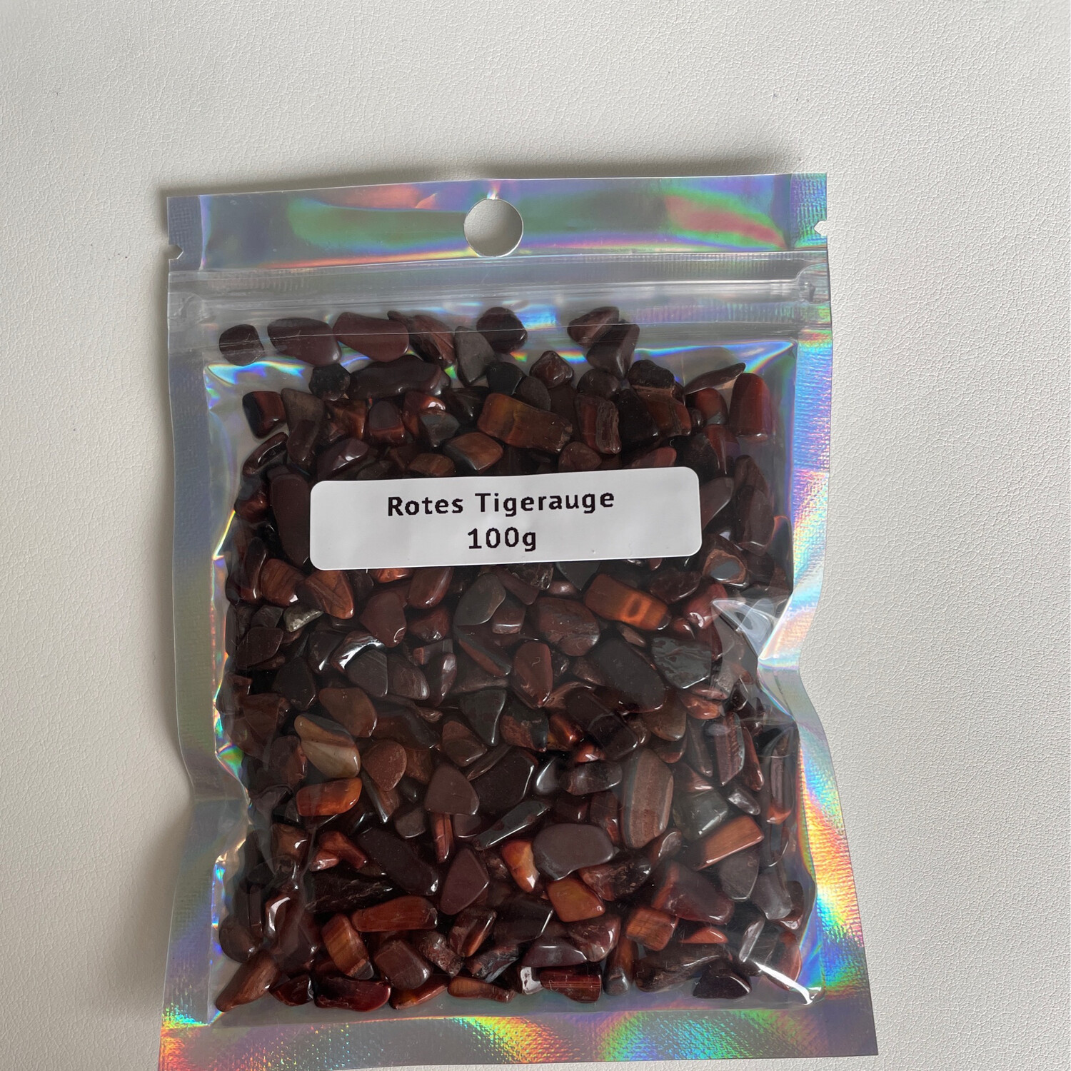 Tigerauge, rot Chips
