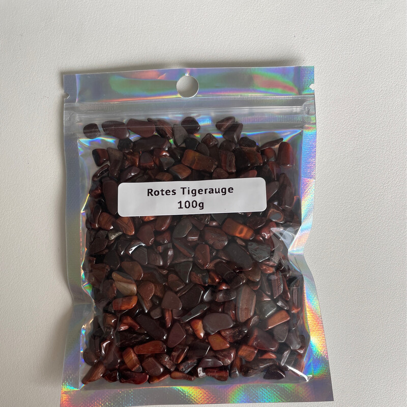 Tigerauge, rot Chips