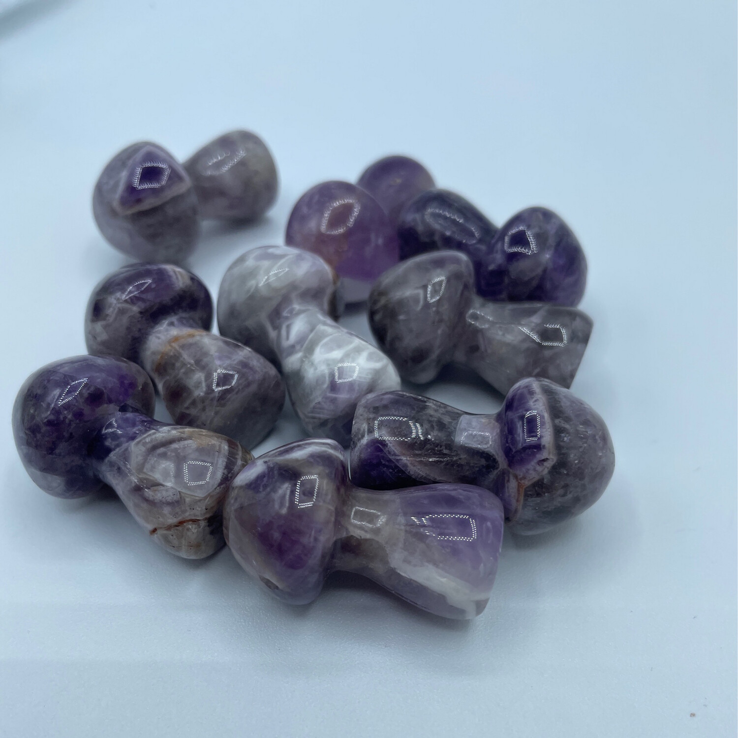 Shevron Amethyst Pilz (groß)