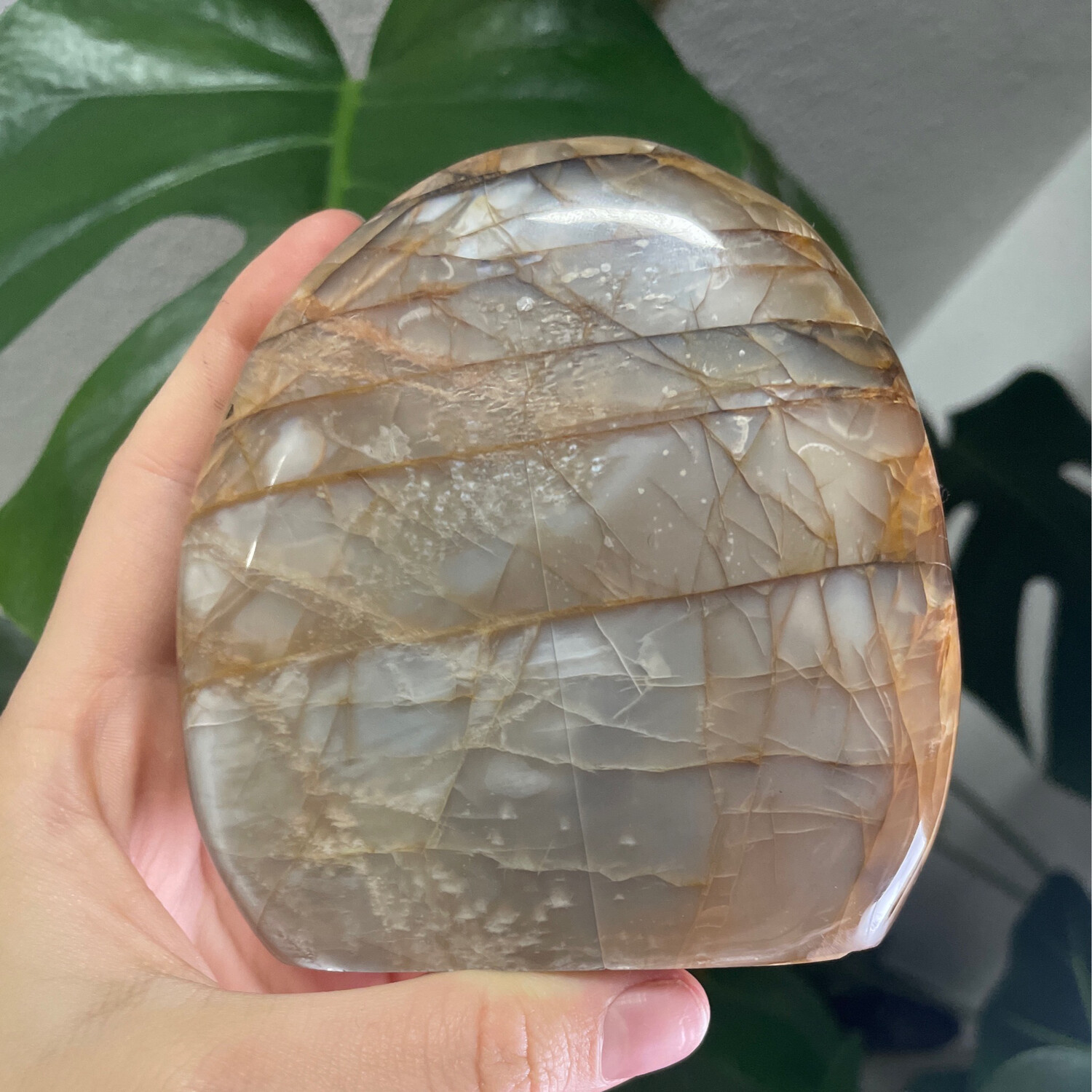 Mega Flashy Mondstein Freiform