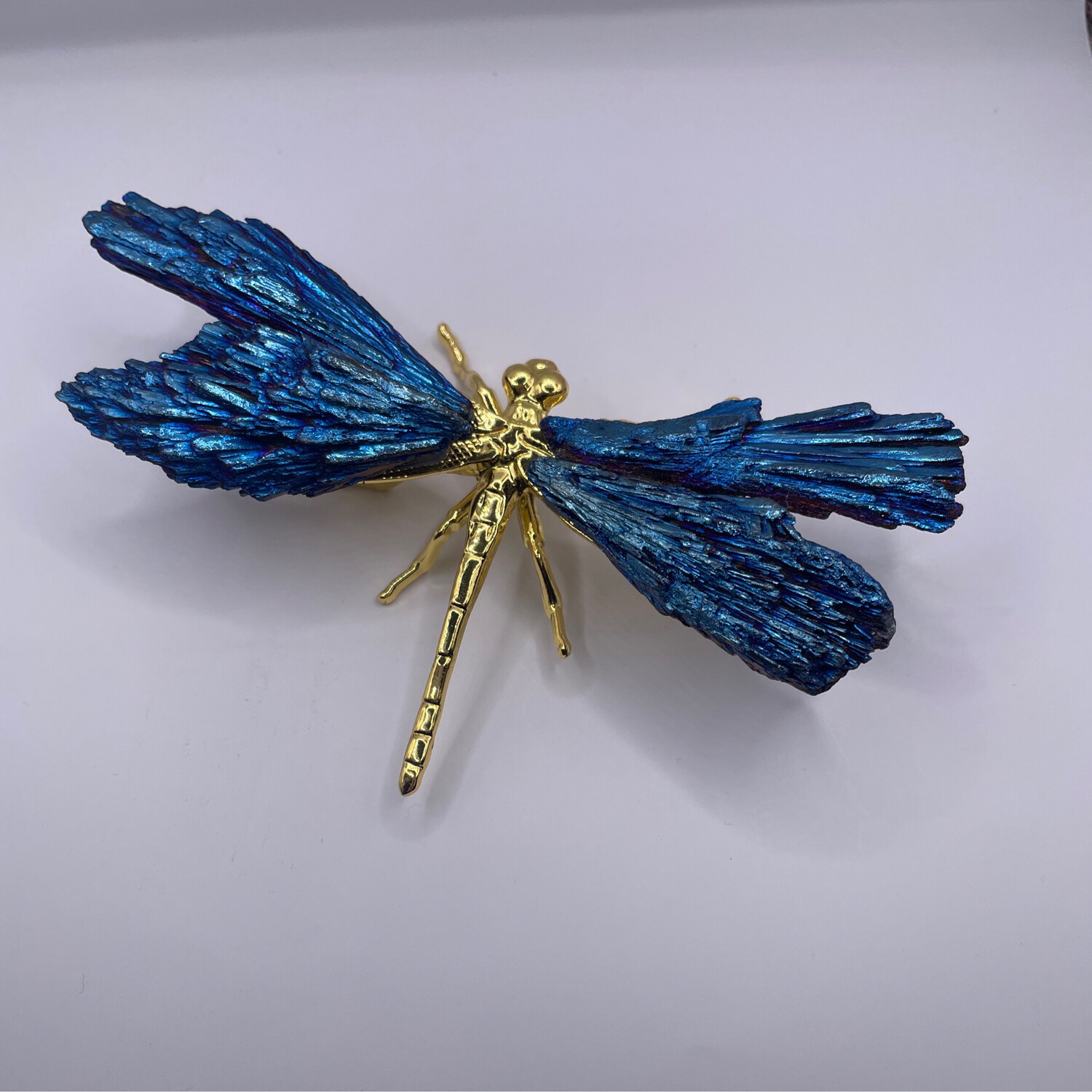 Kyanit Libelle „Gold“