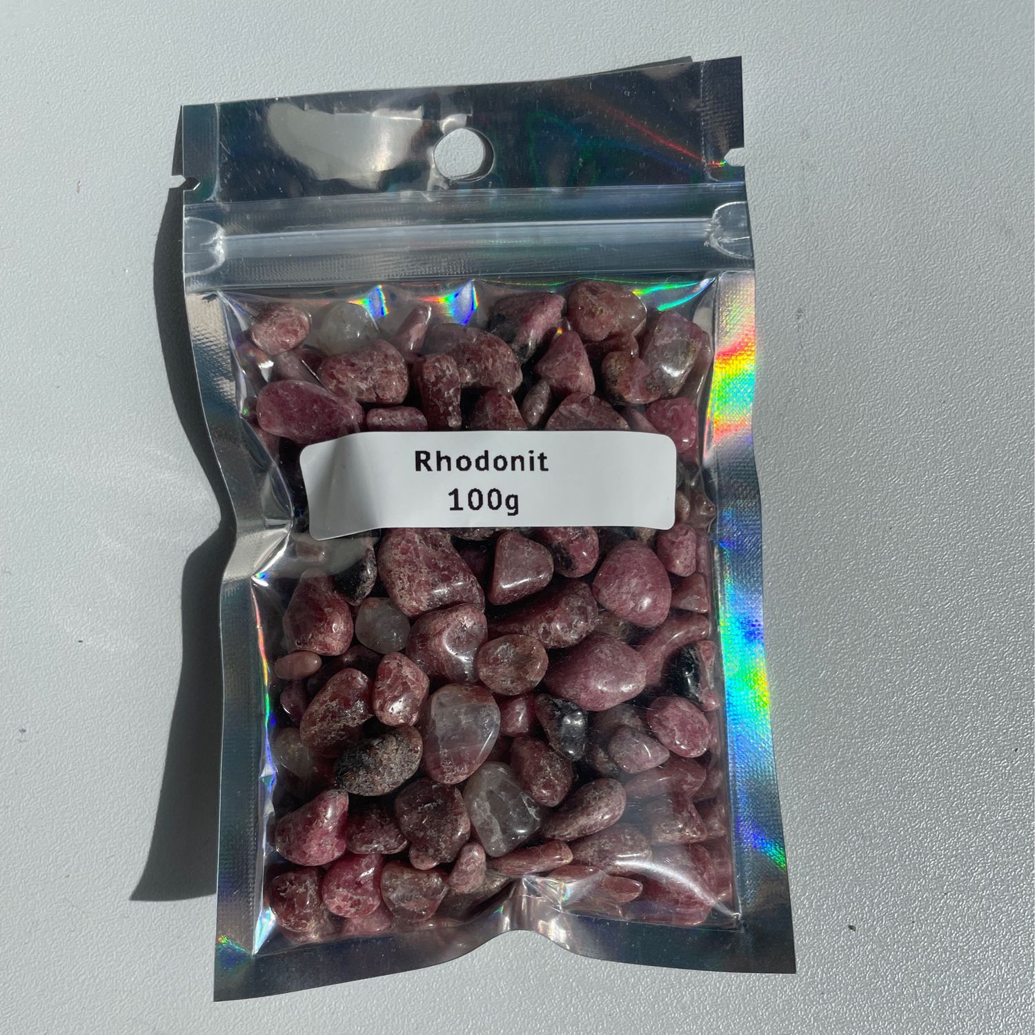 Rhodonit Chips