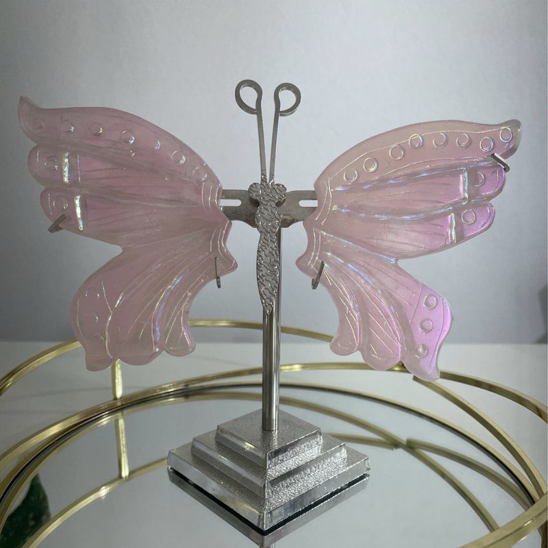Angel Aura Rosenquarz Flügel