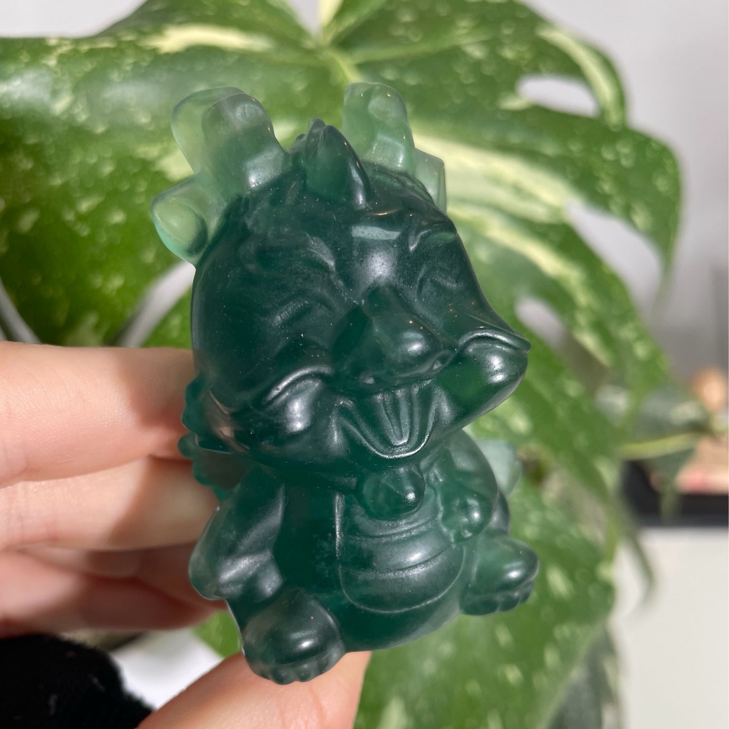 Fluorit Drache