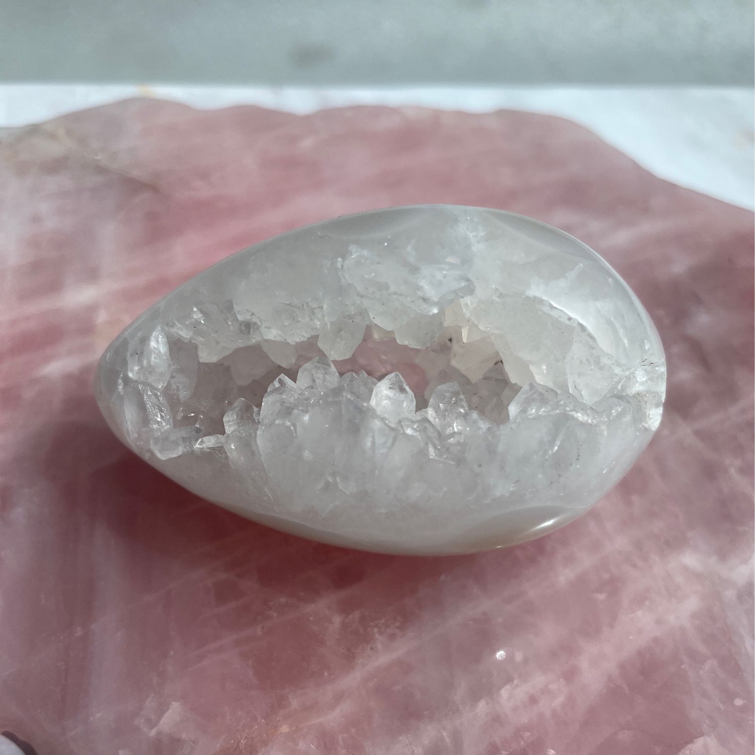 Ei x Achat druzy