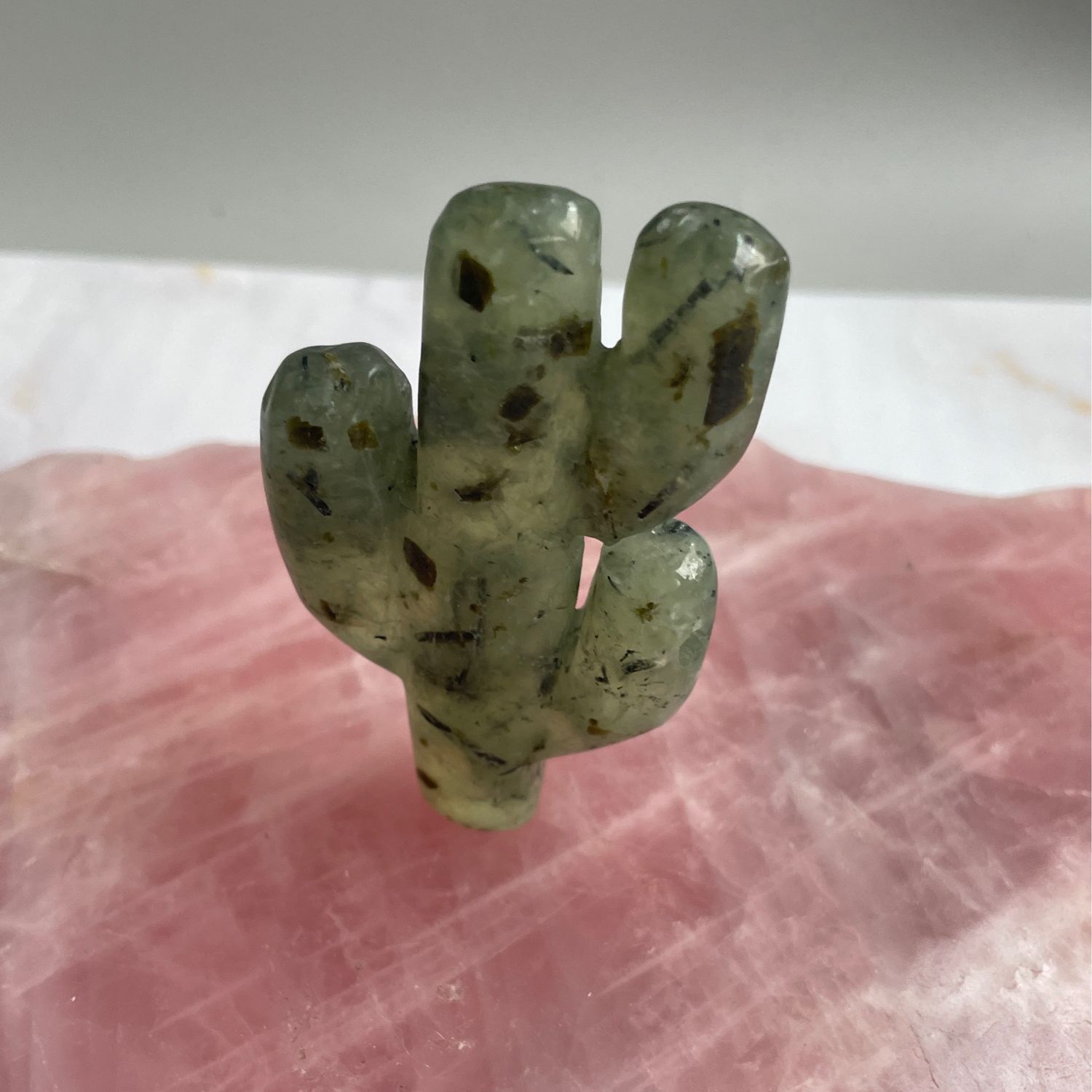 Prehnit +Epidot x Kaktus