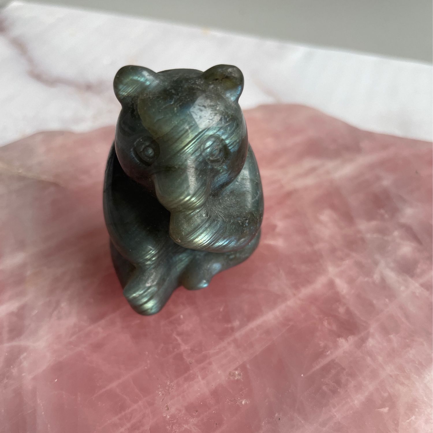 Panda Bär x Labradorit