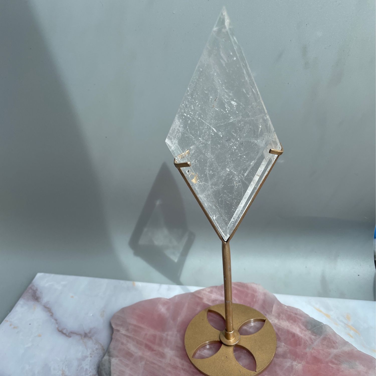 Bergkristall x Diamant