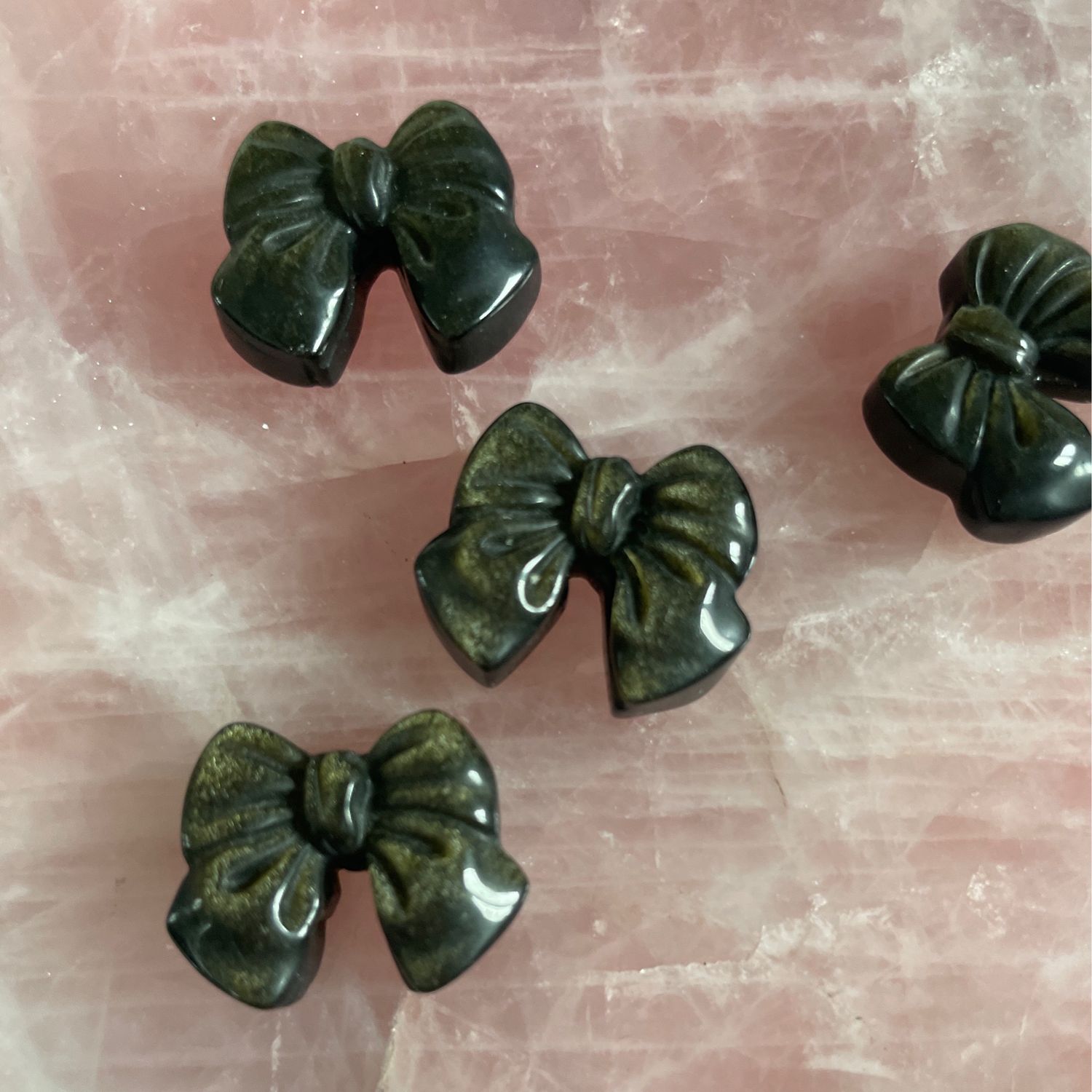 Mini Schleife x Gold.Obsidian