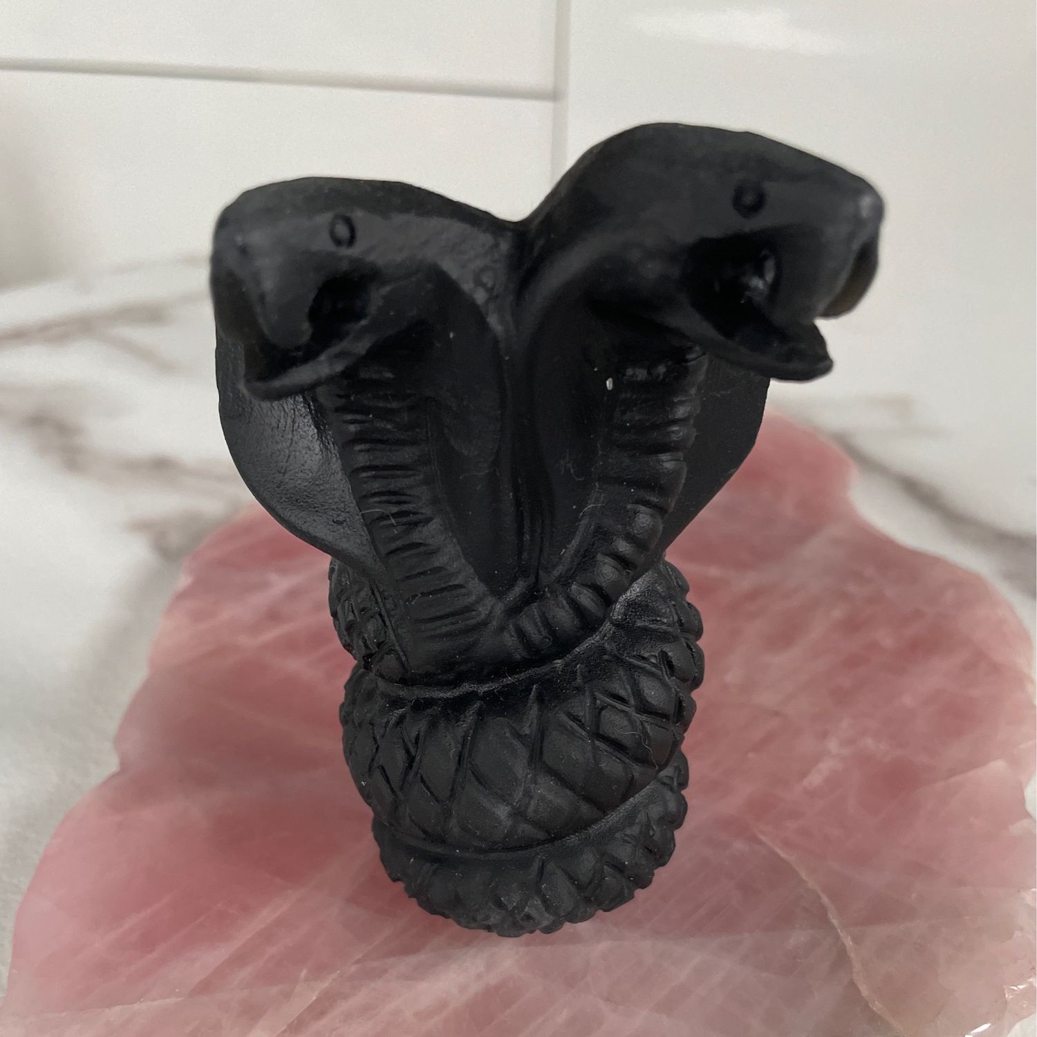 Schlange mit 2 Köpfen x Obsidian