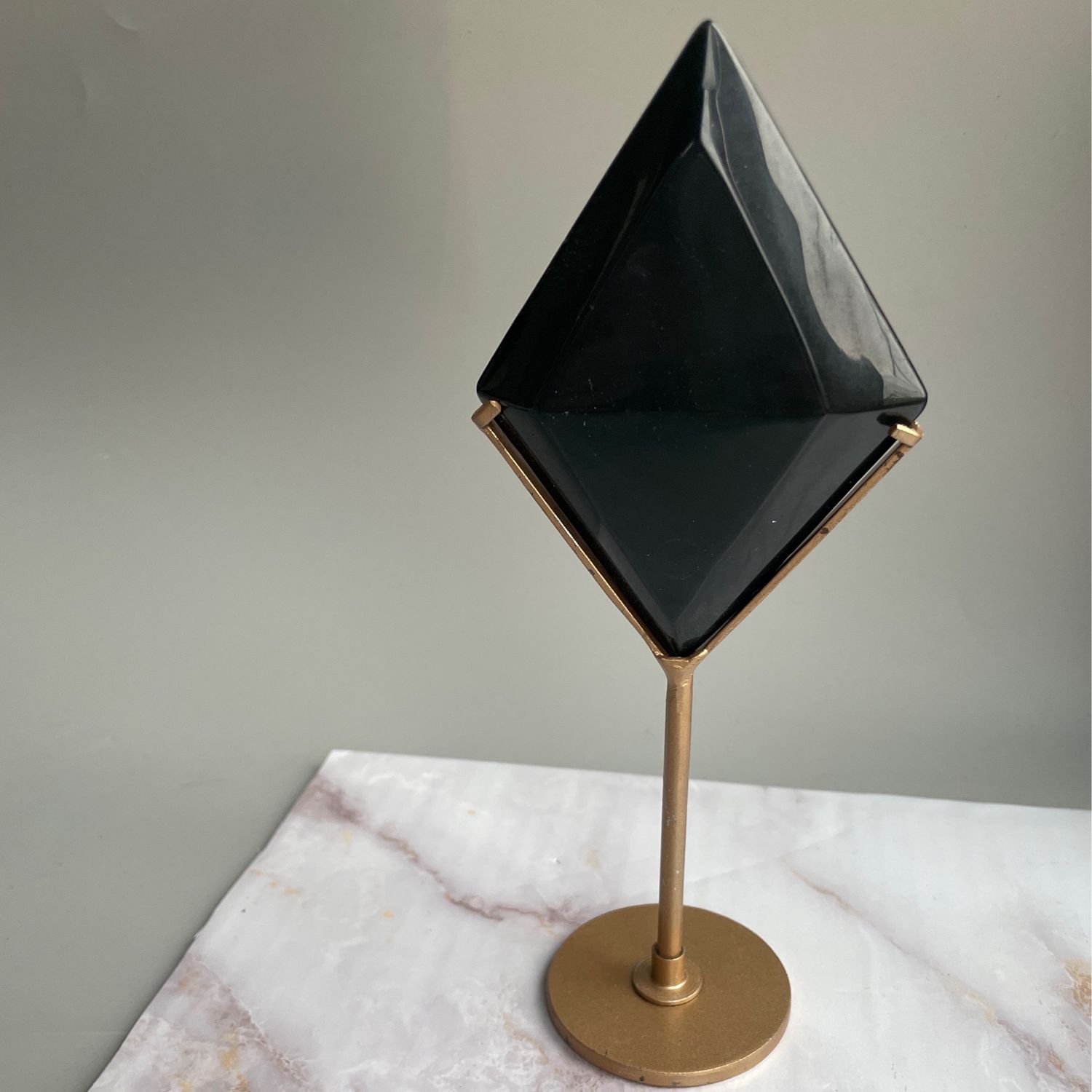 Regenbogen Obsidian x Diamant