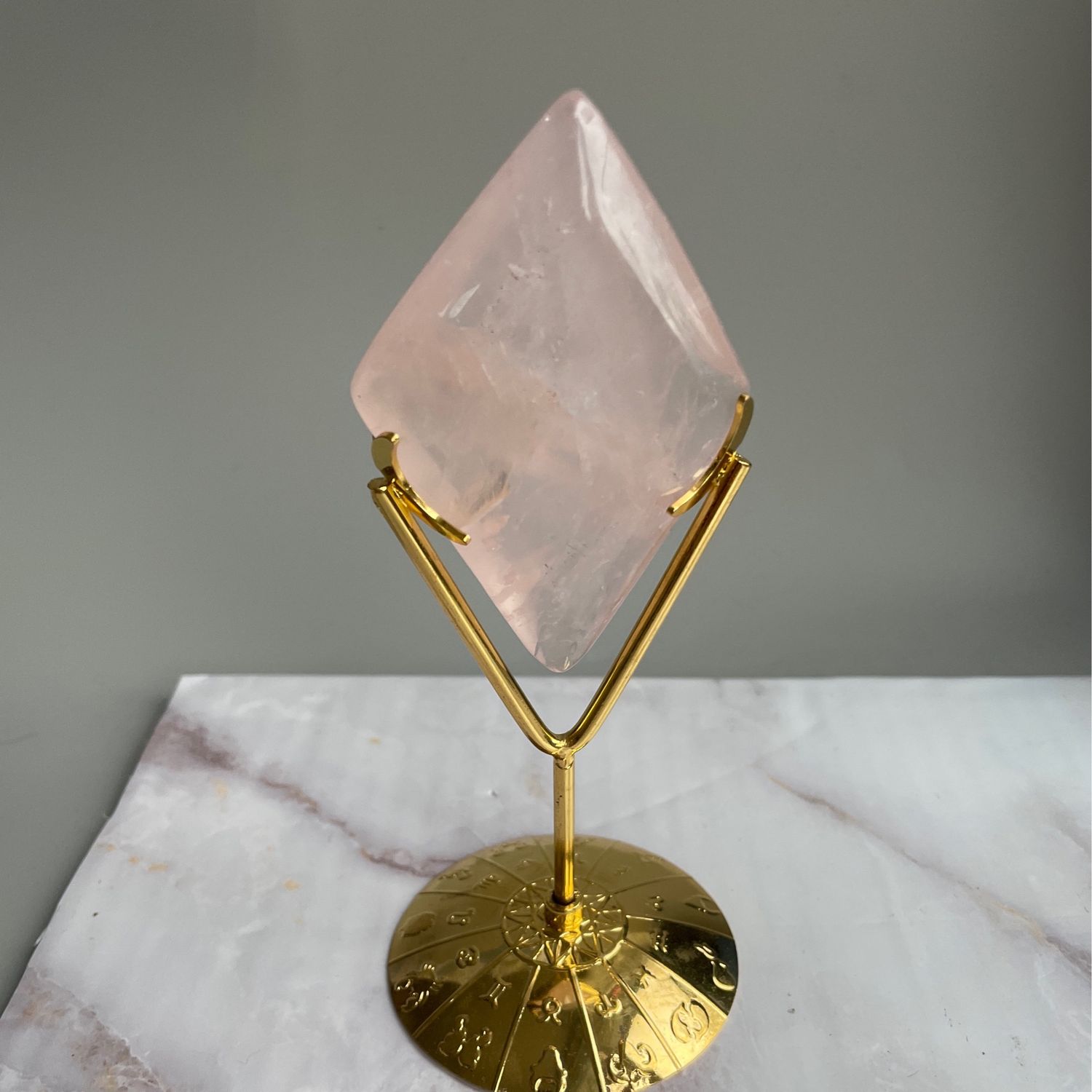 Rosenquarz x Diamant