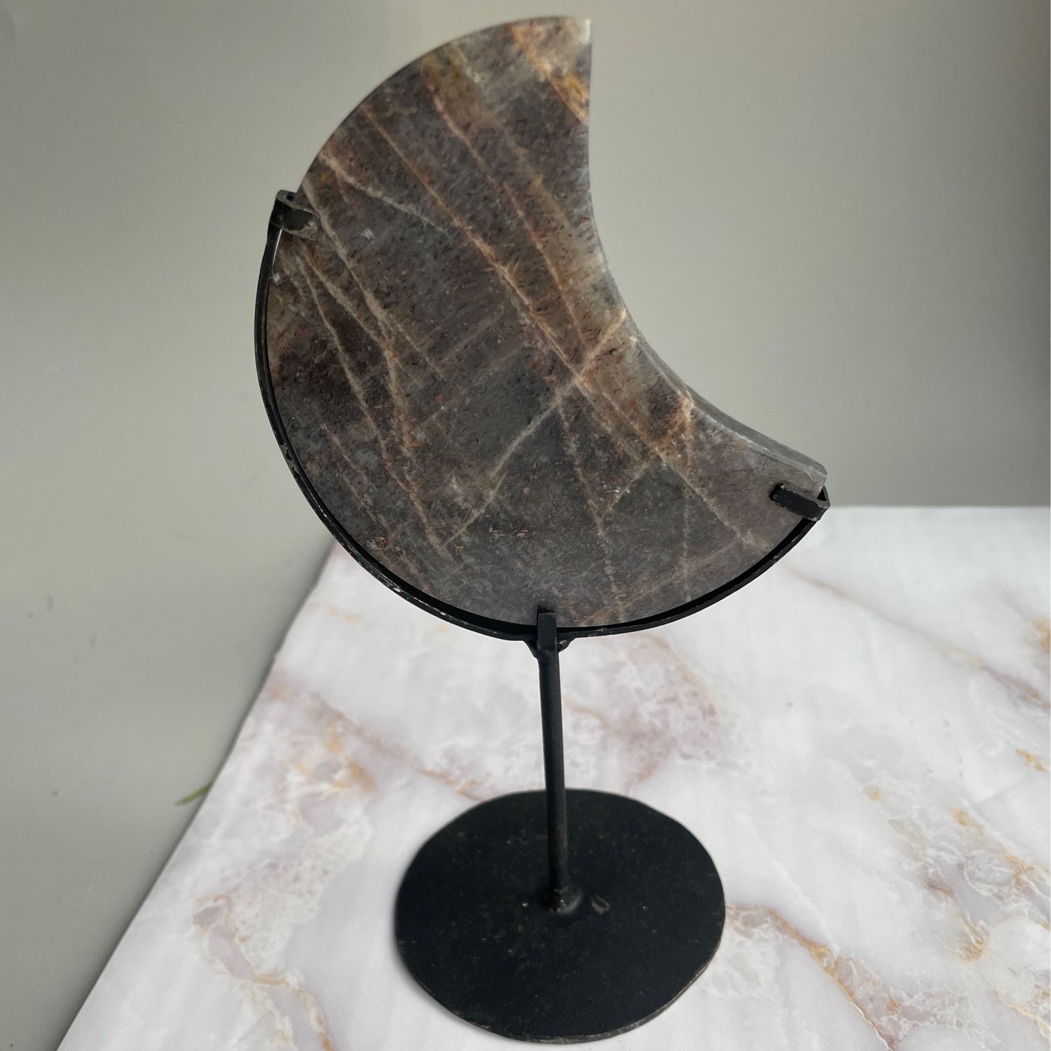 Schwarzer Mondstein x Mond