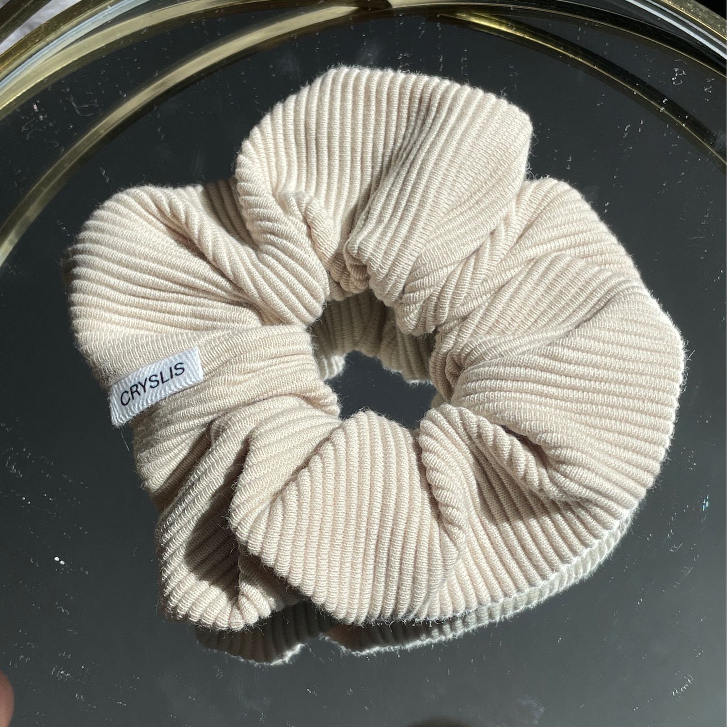Scrunchie Cord Creme
