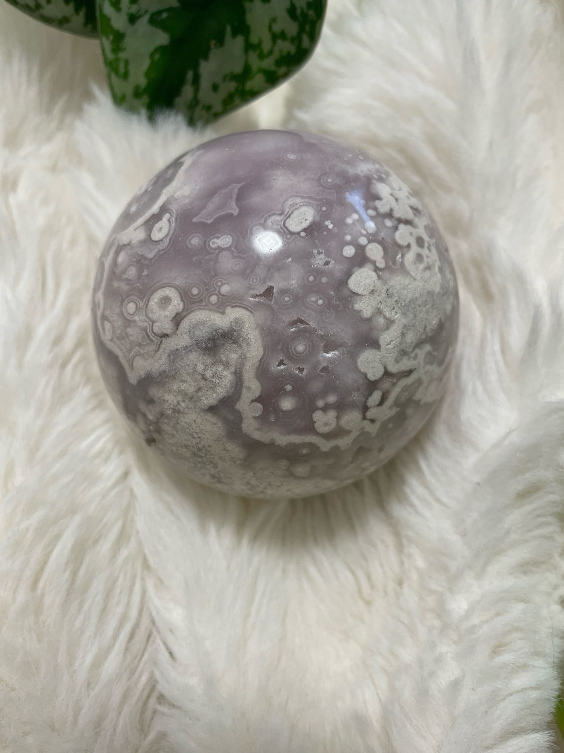 Pink Amethyst Kugel