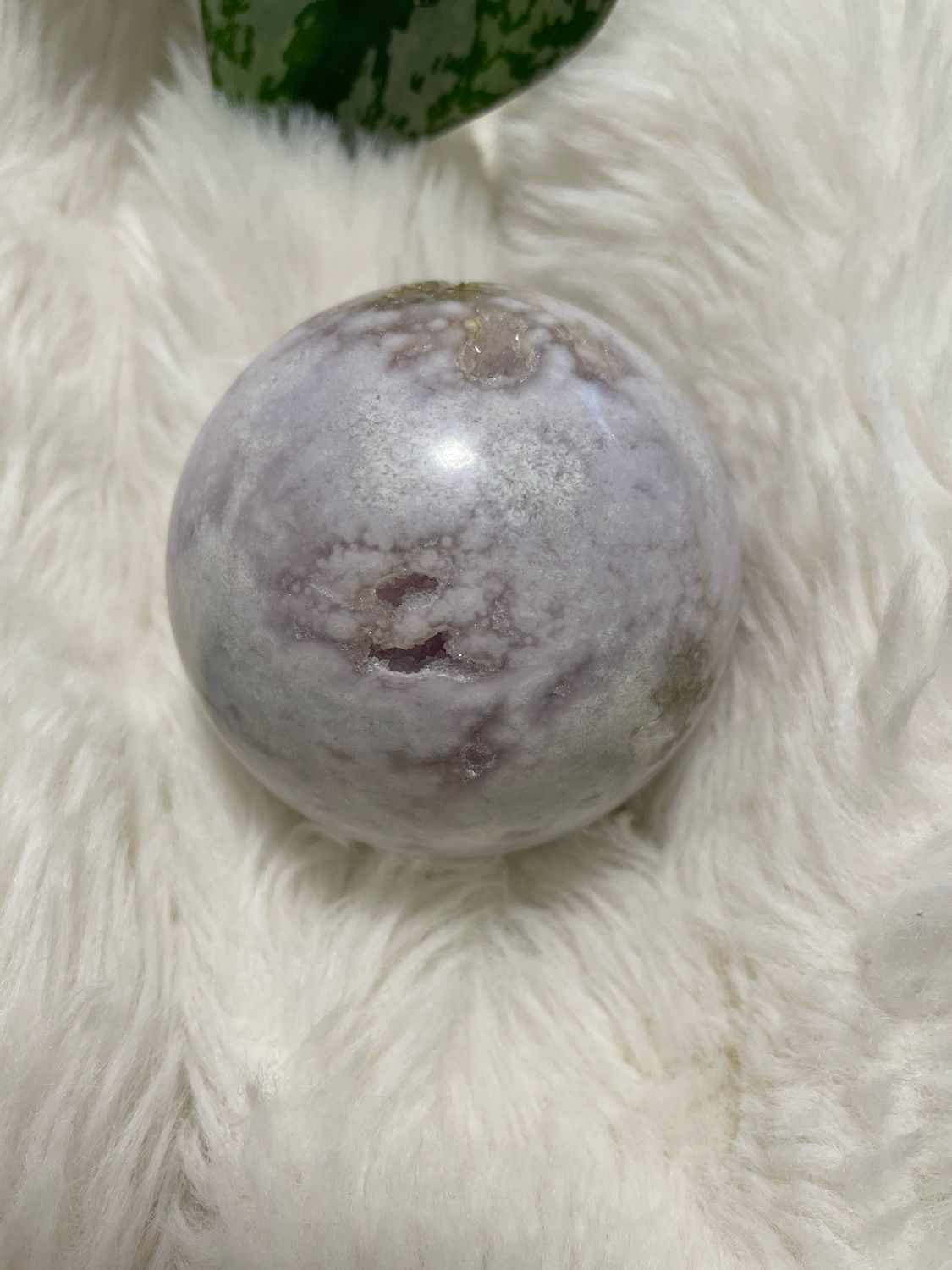 Pink Amethyst Kugel