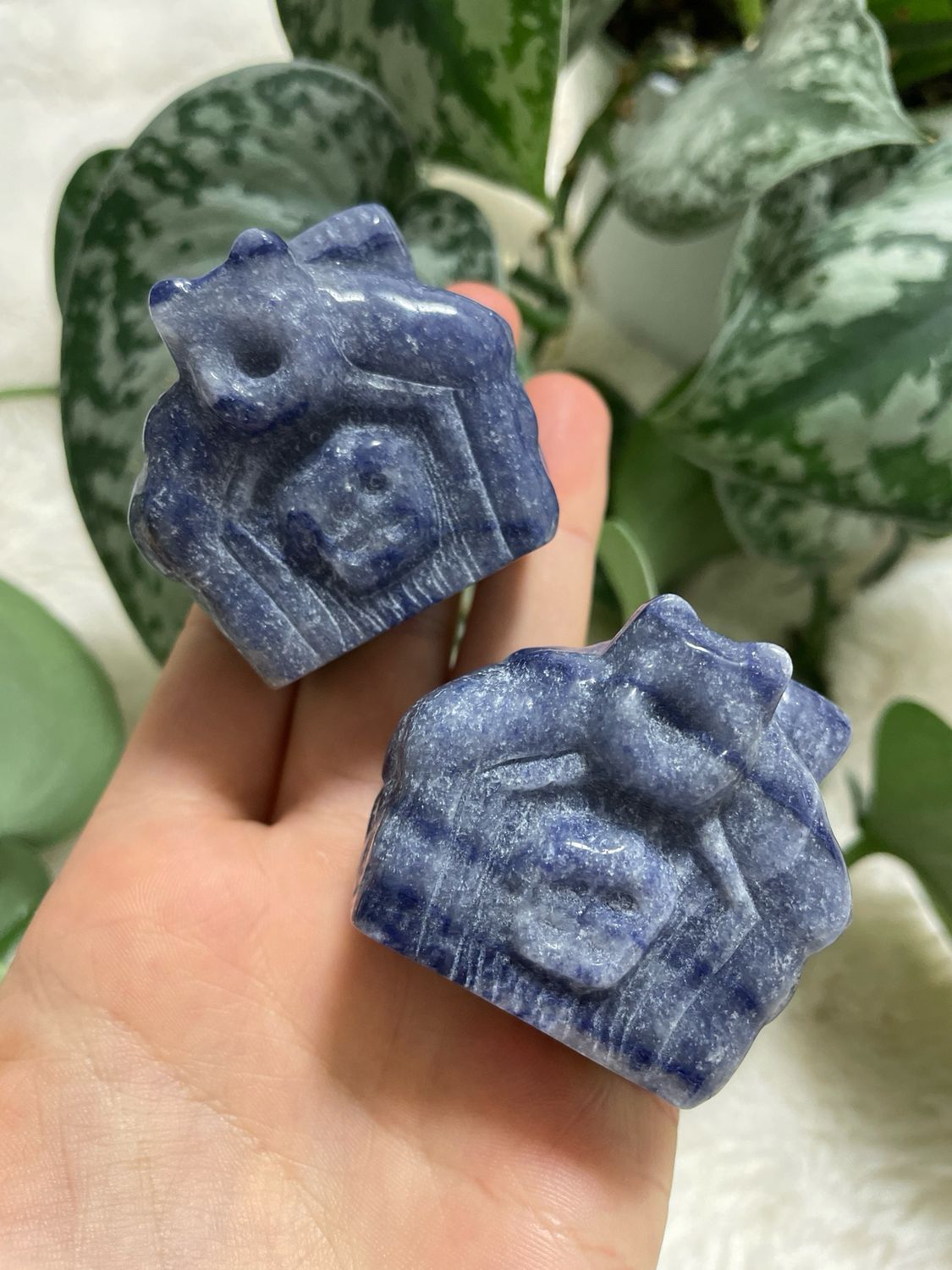 Blauquarz Häuschen