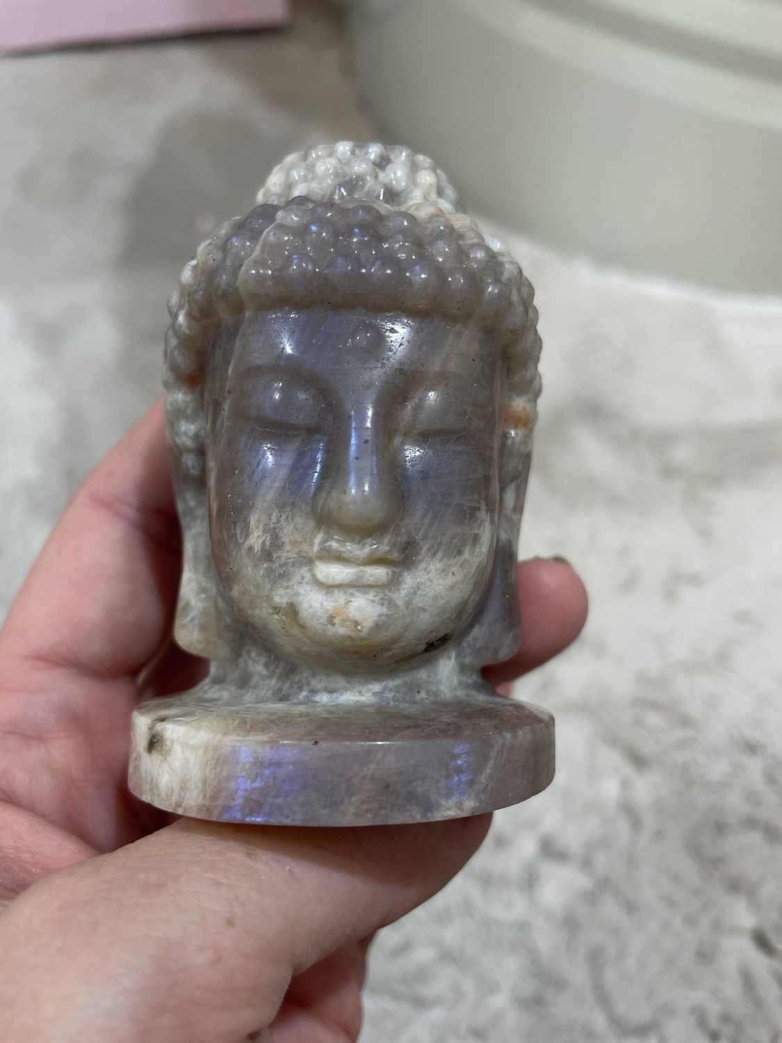 Buddhakopf Mond x Sonnenstein
