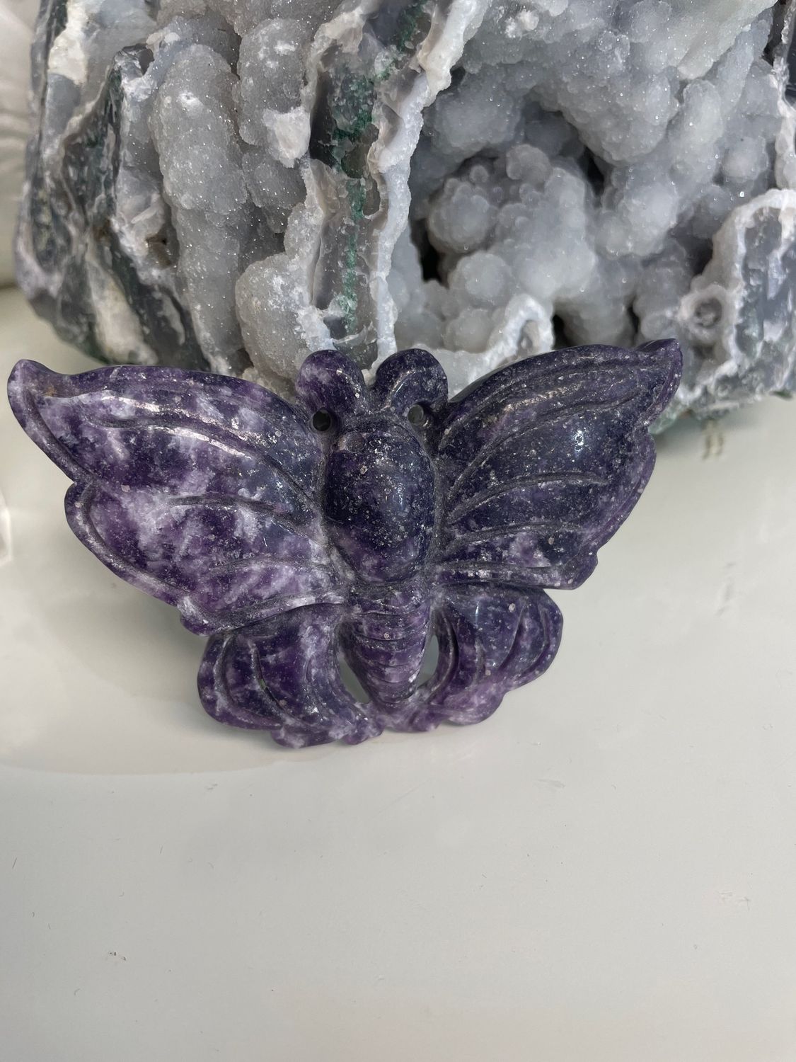 Schmetterling Lepidolith
