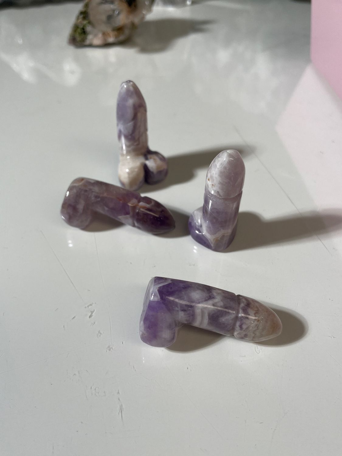 Pimmel Amethyst x Achat