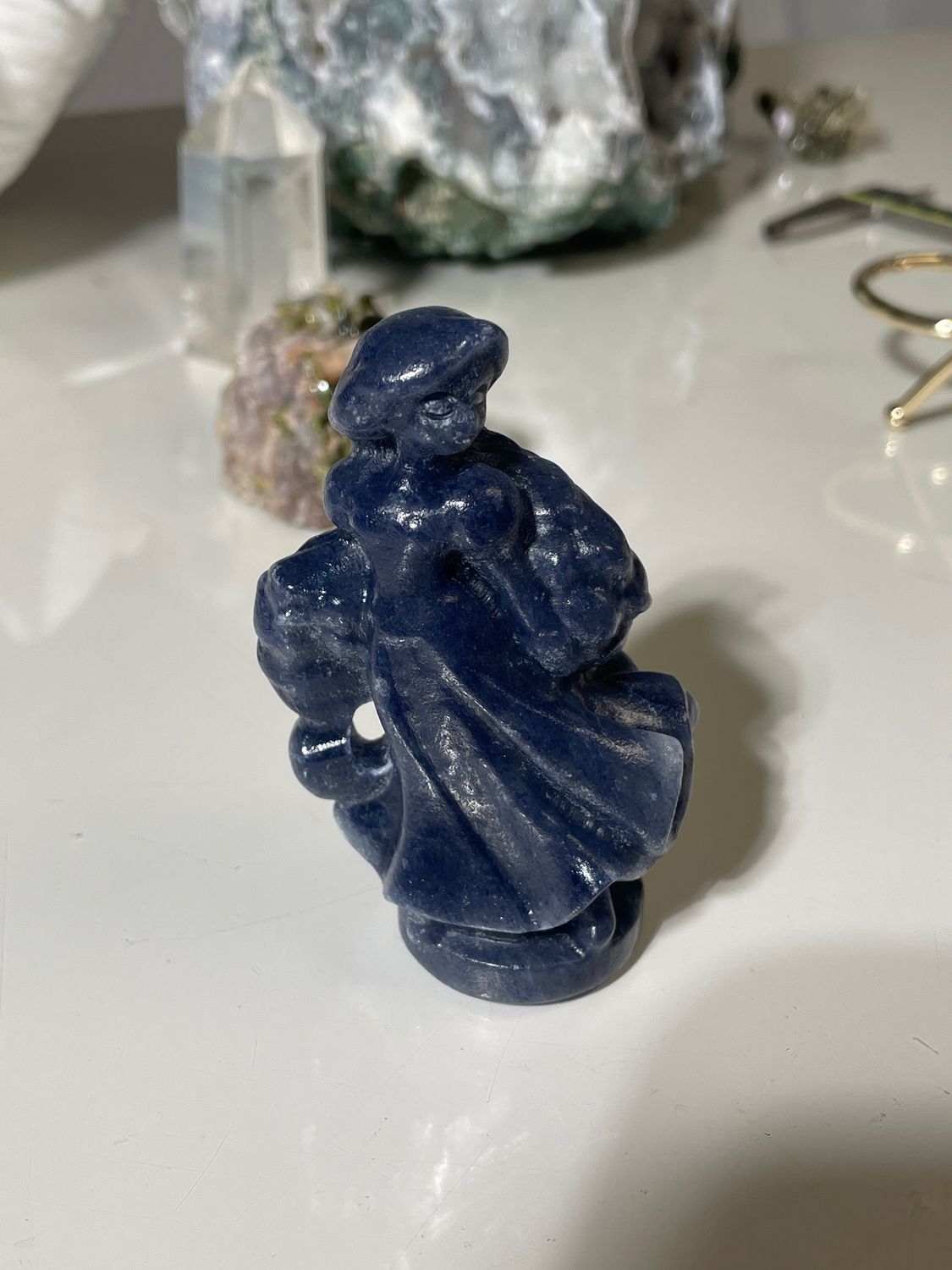 Tänzerin Blauquarz