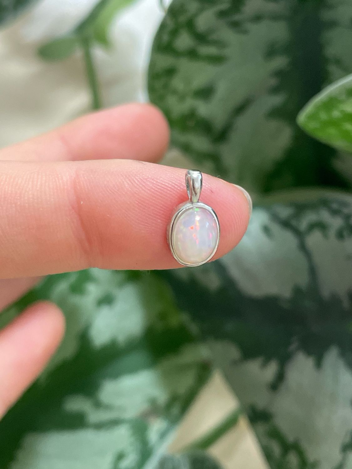 Opal Kettenanhänger S925